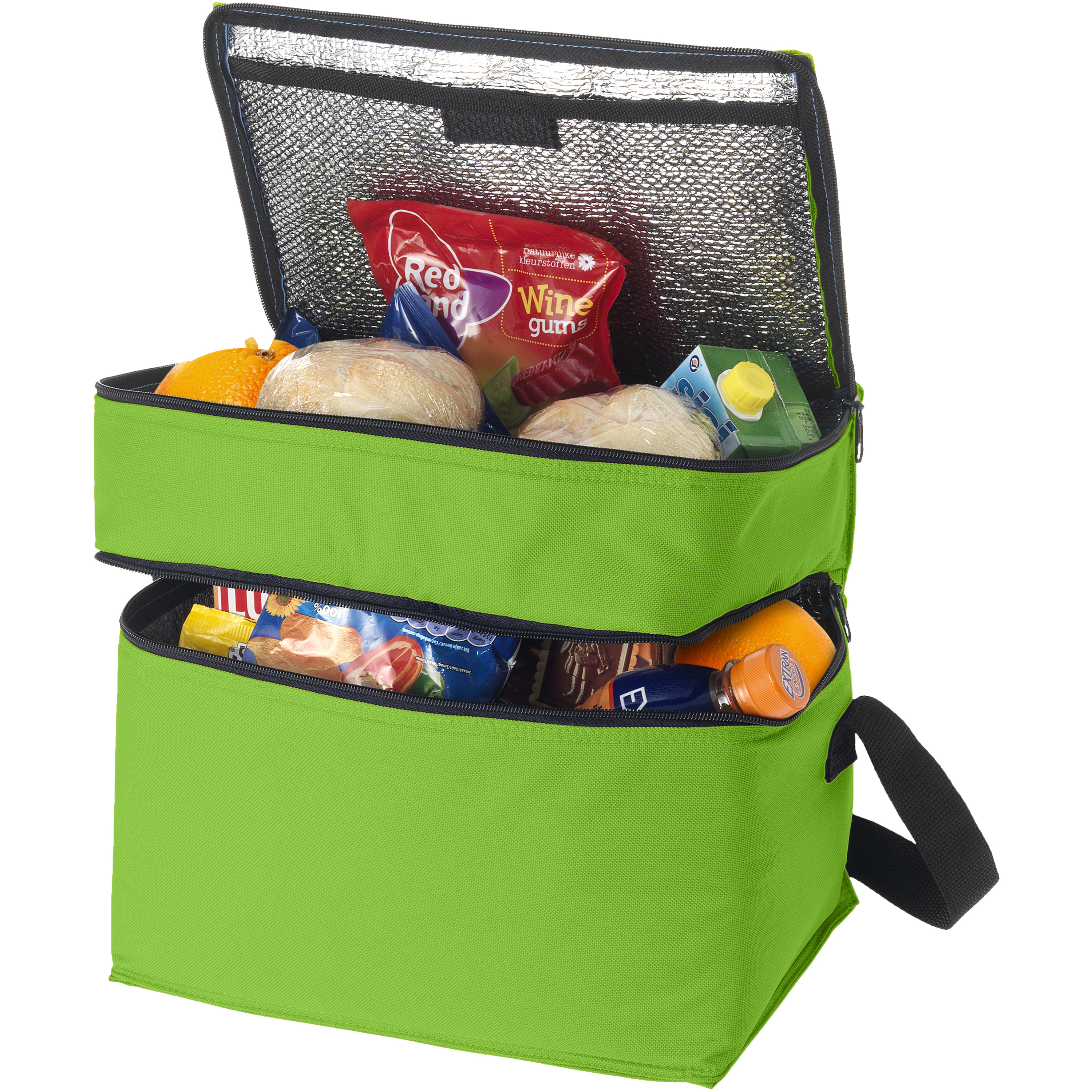 Oslo 2-zippered compartments cooler bag 13L