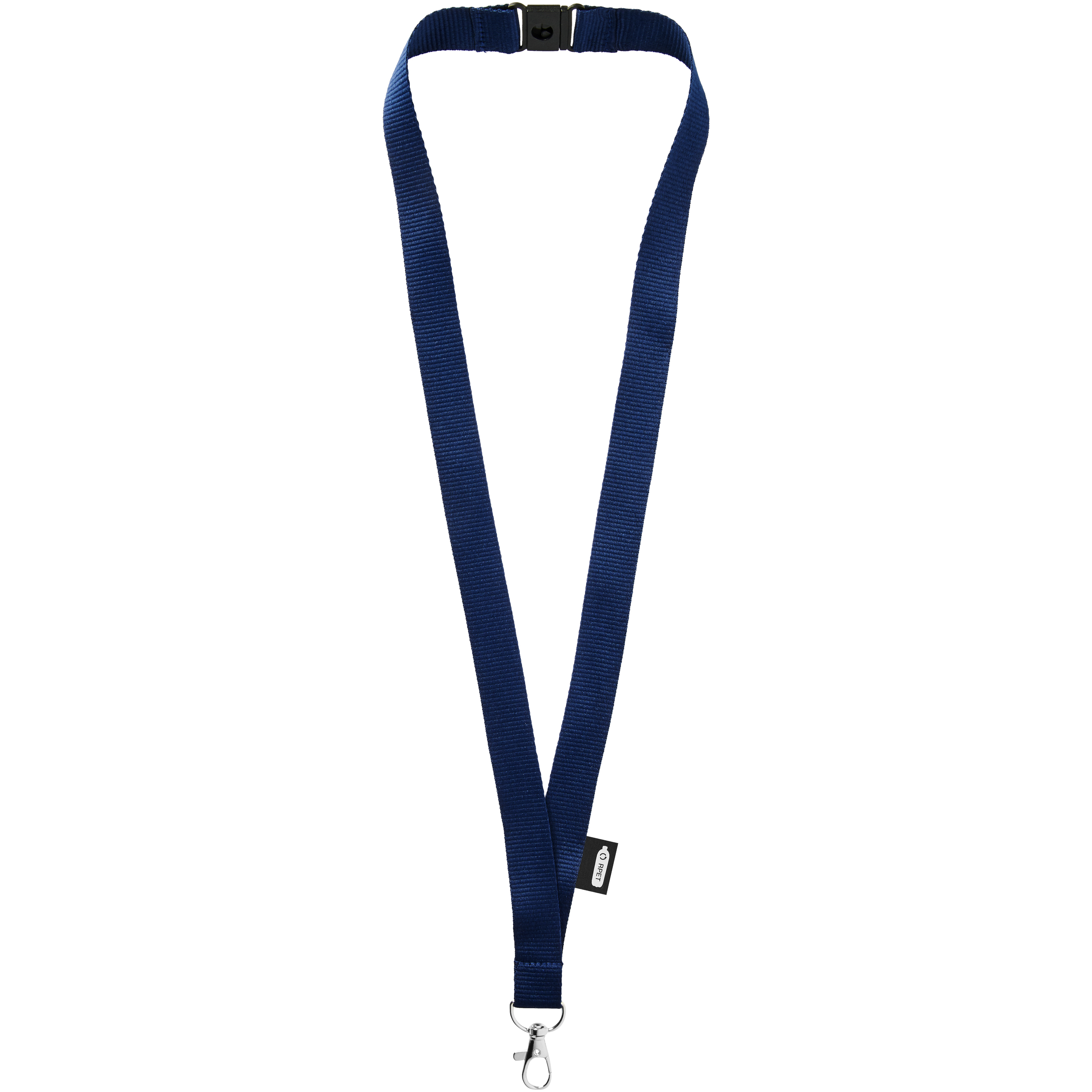 Tom recycled PET lanyard with breakaway closure