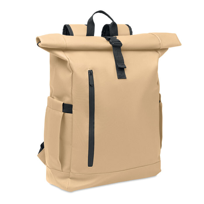 BANGKOK ROLL - Rolltop laptop rucksack 600D