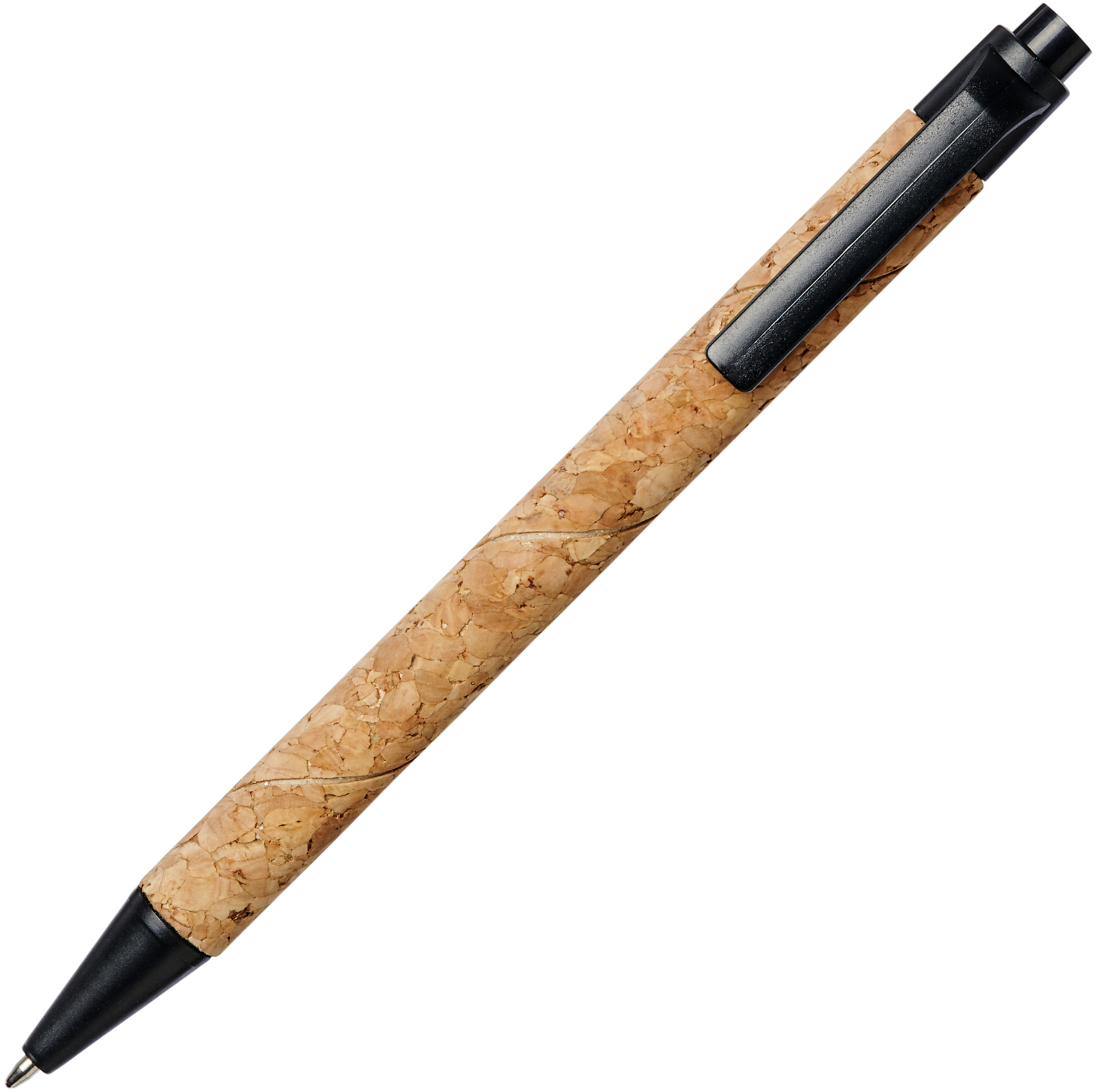 Midar cork and wheat straw ballpoint pen (black ink)