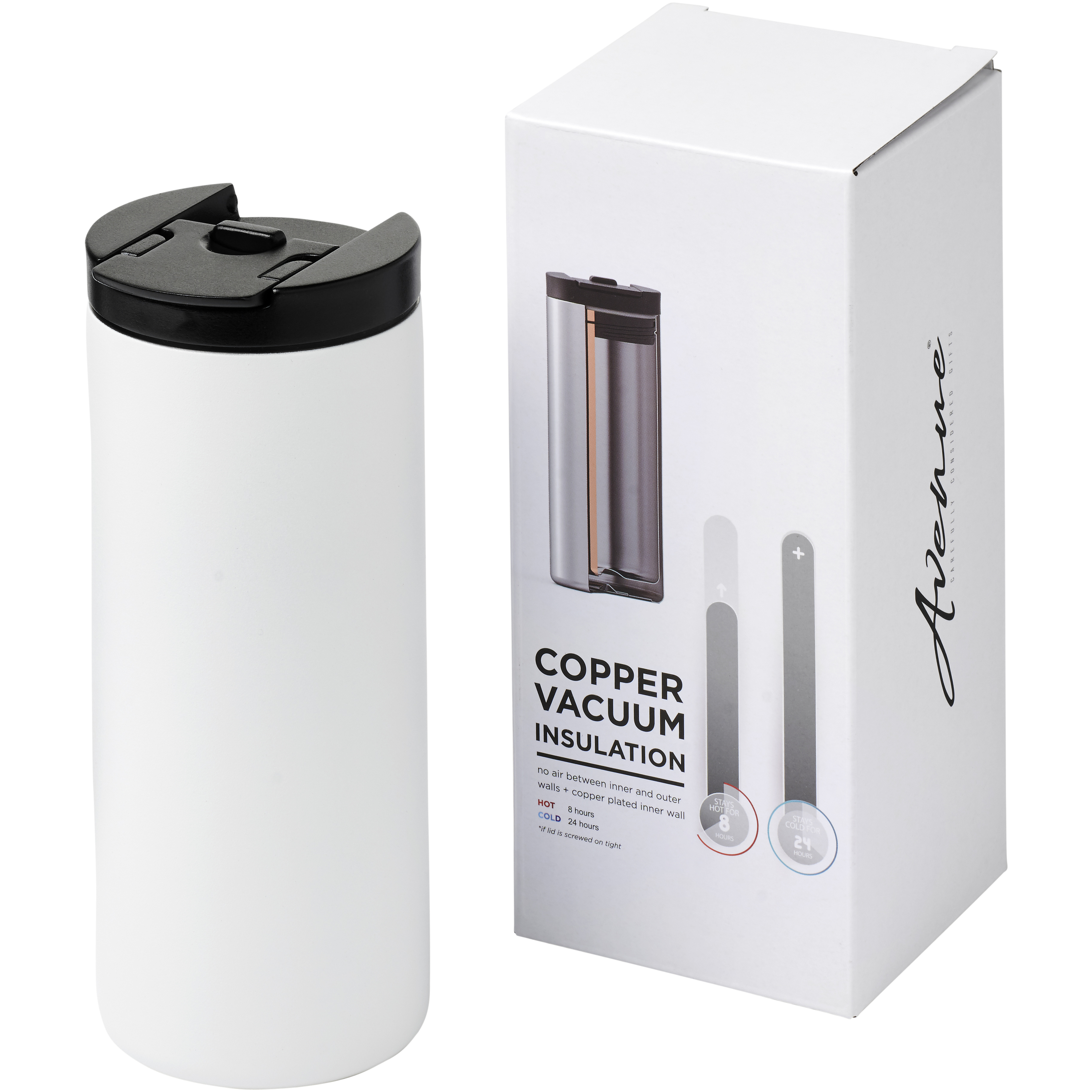 Lebou 360 ml copper vacuum insulated tumbler