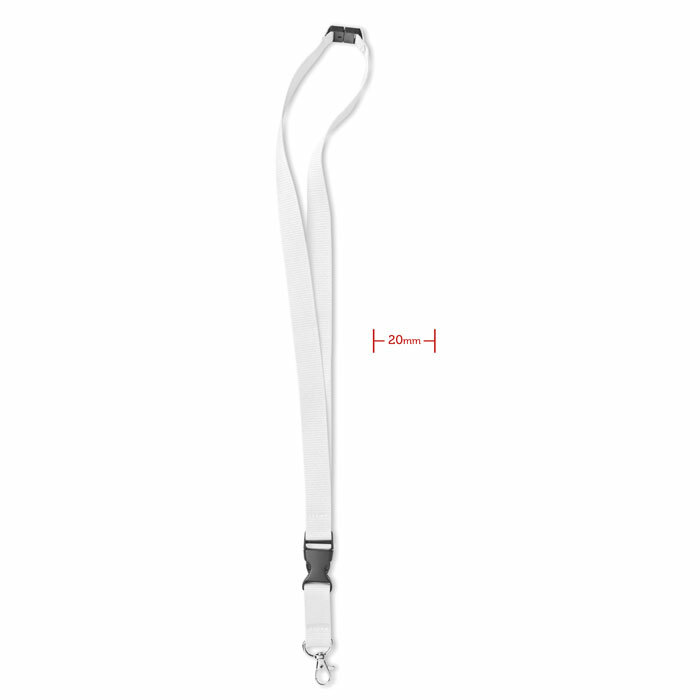 LANY - Lanyard hook and buckle 20 mm