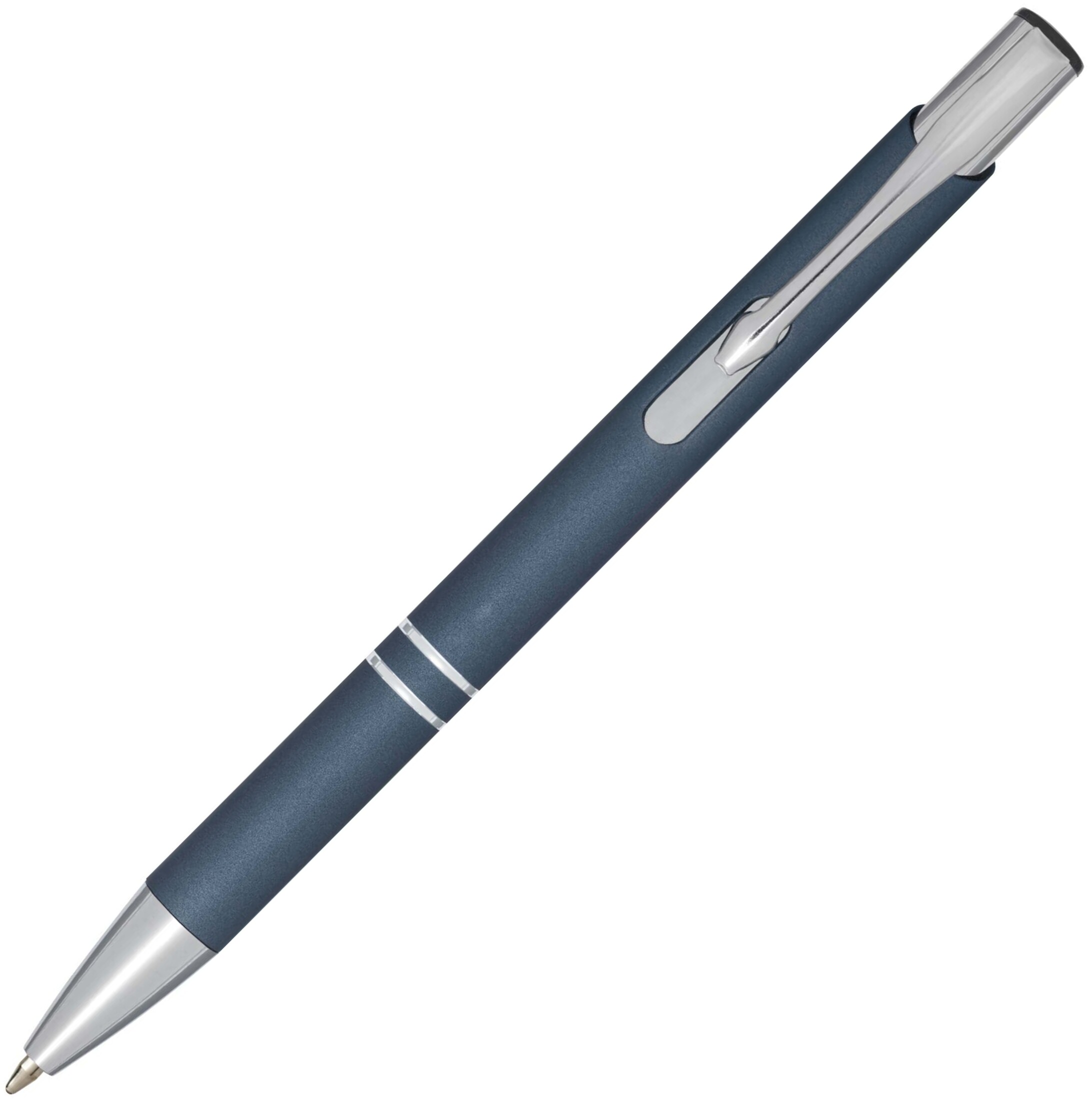 Moneta soft touch ballpoint pen (black ink)