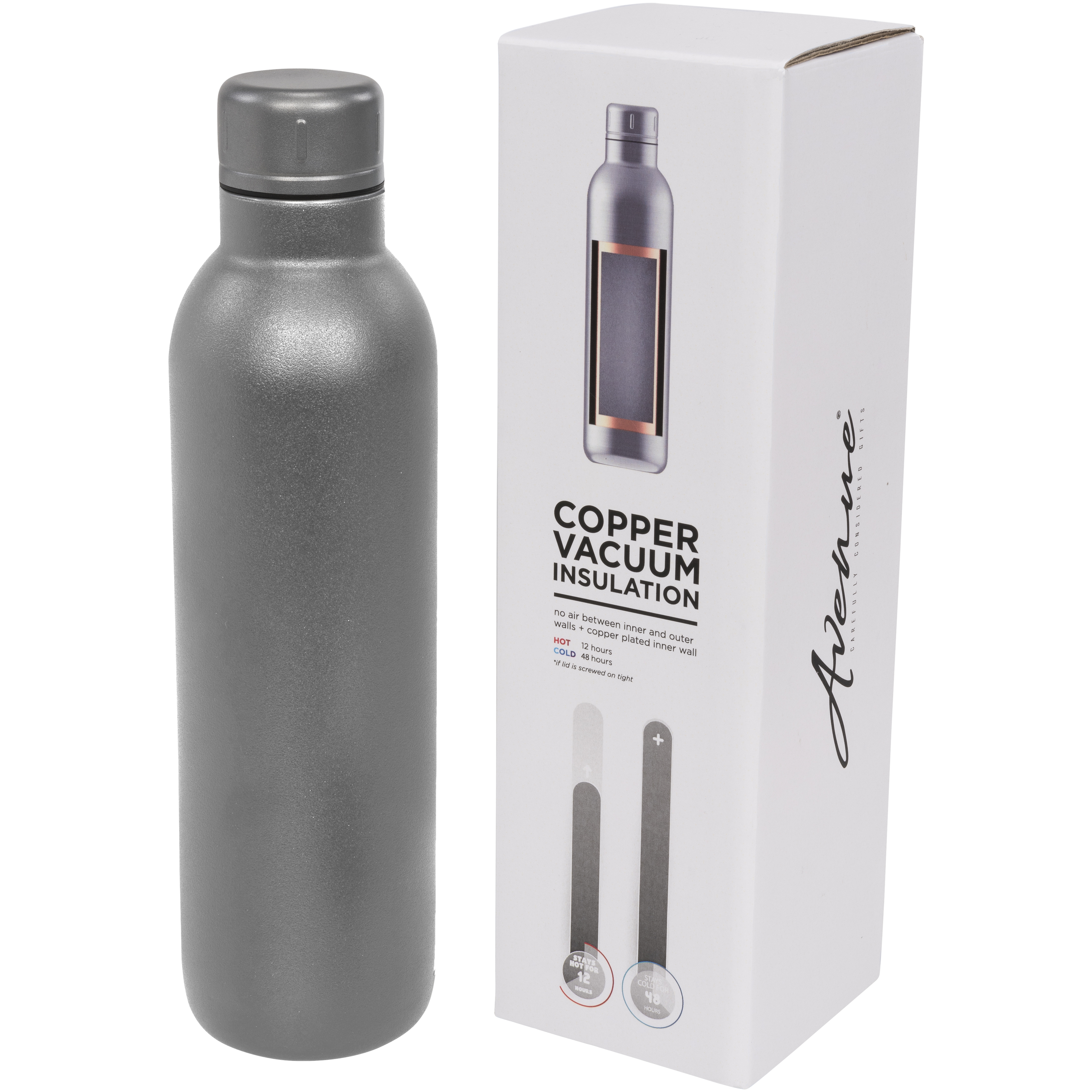 Thor 510 ml copper vacuum insulated water bottle