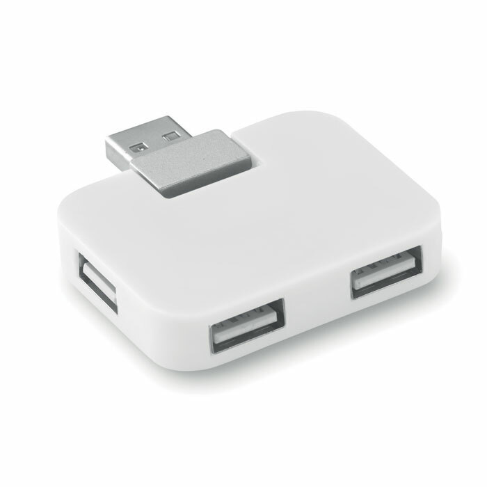 SQUARE - 4 port USB hub