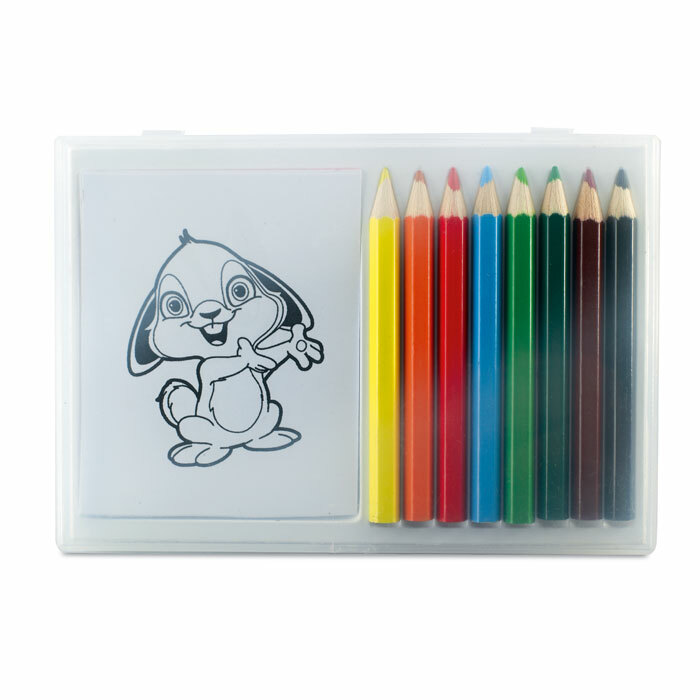 RECREATION - Wooden pencil colouring set