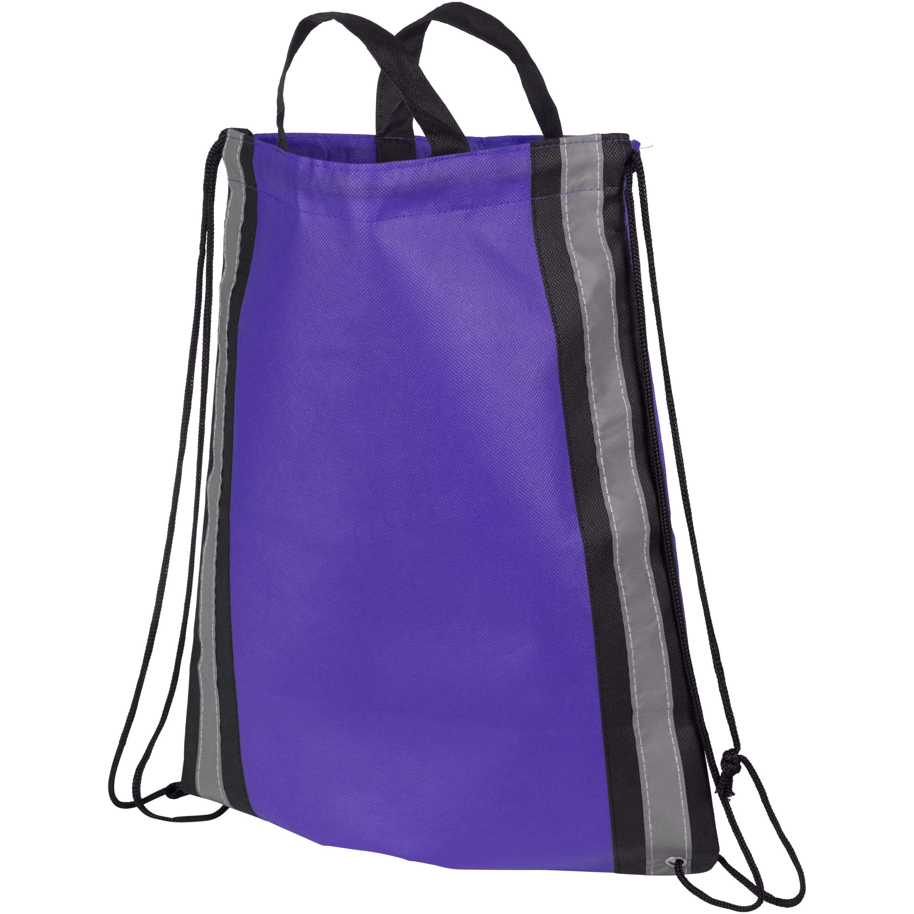 Reflective non-woven drawstring backpack 5L