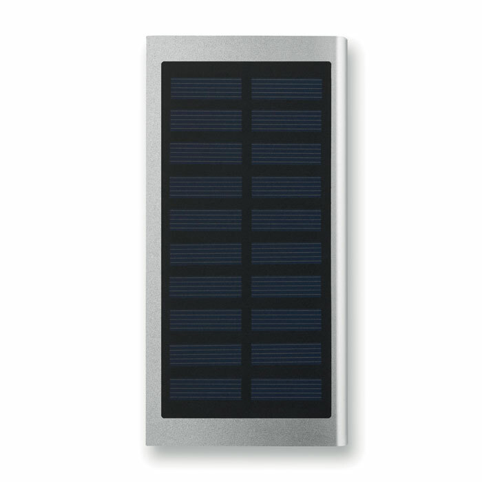 SOLAR POWERFLAT - Solar power bank 8000 mAh