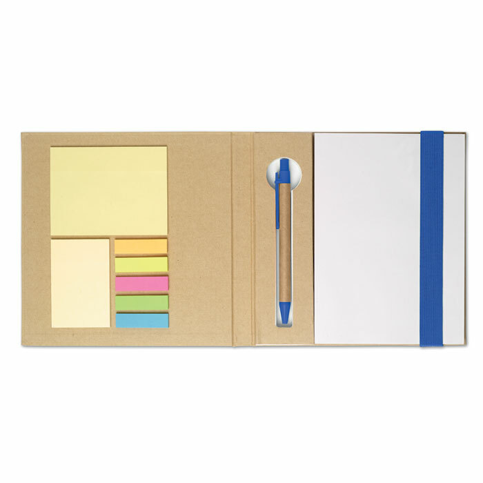 QUINCY - Notebook with memo set and pen