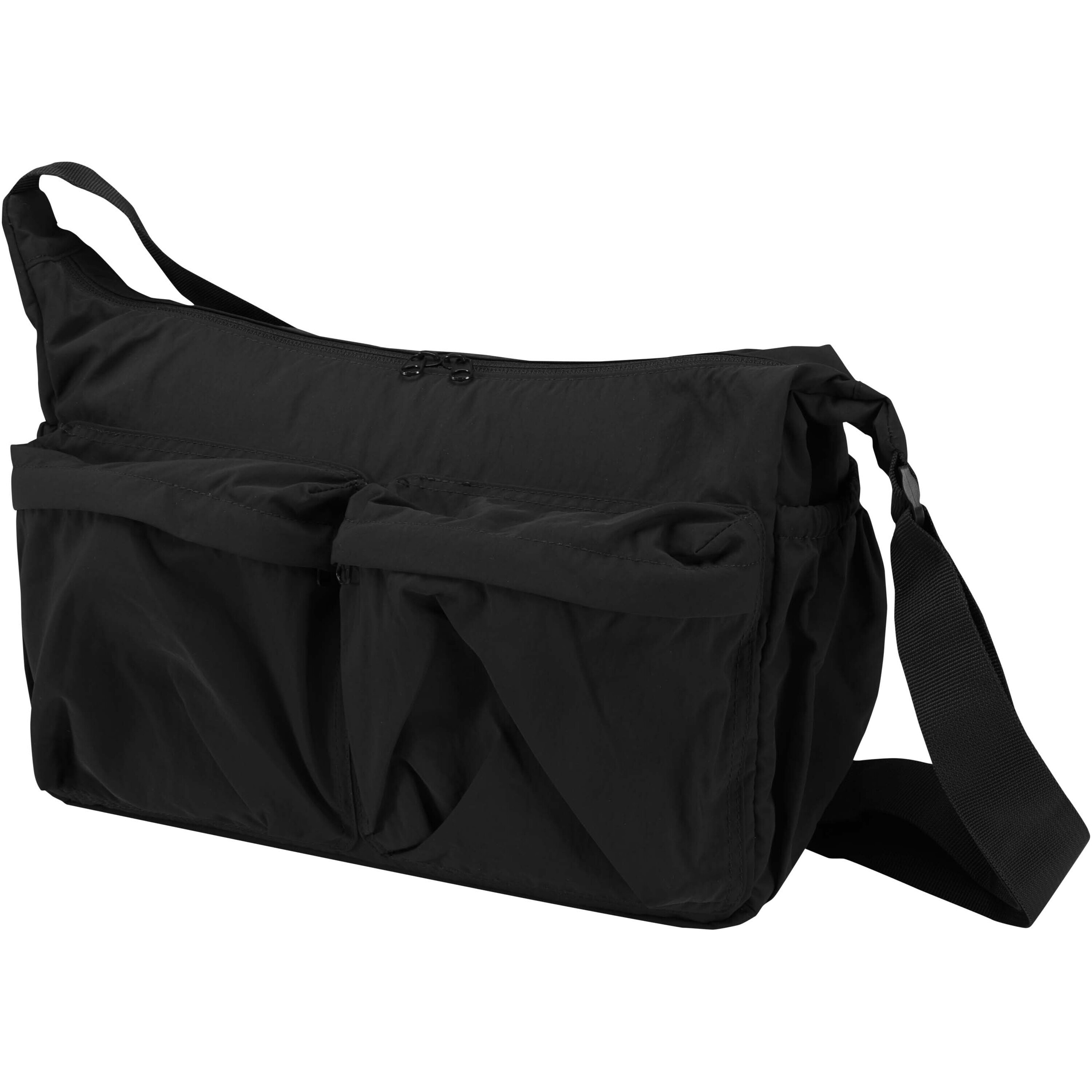 Calli 13" GRS recycled nylon laptop messenger bag