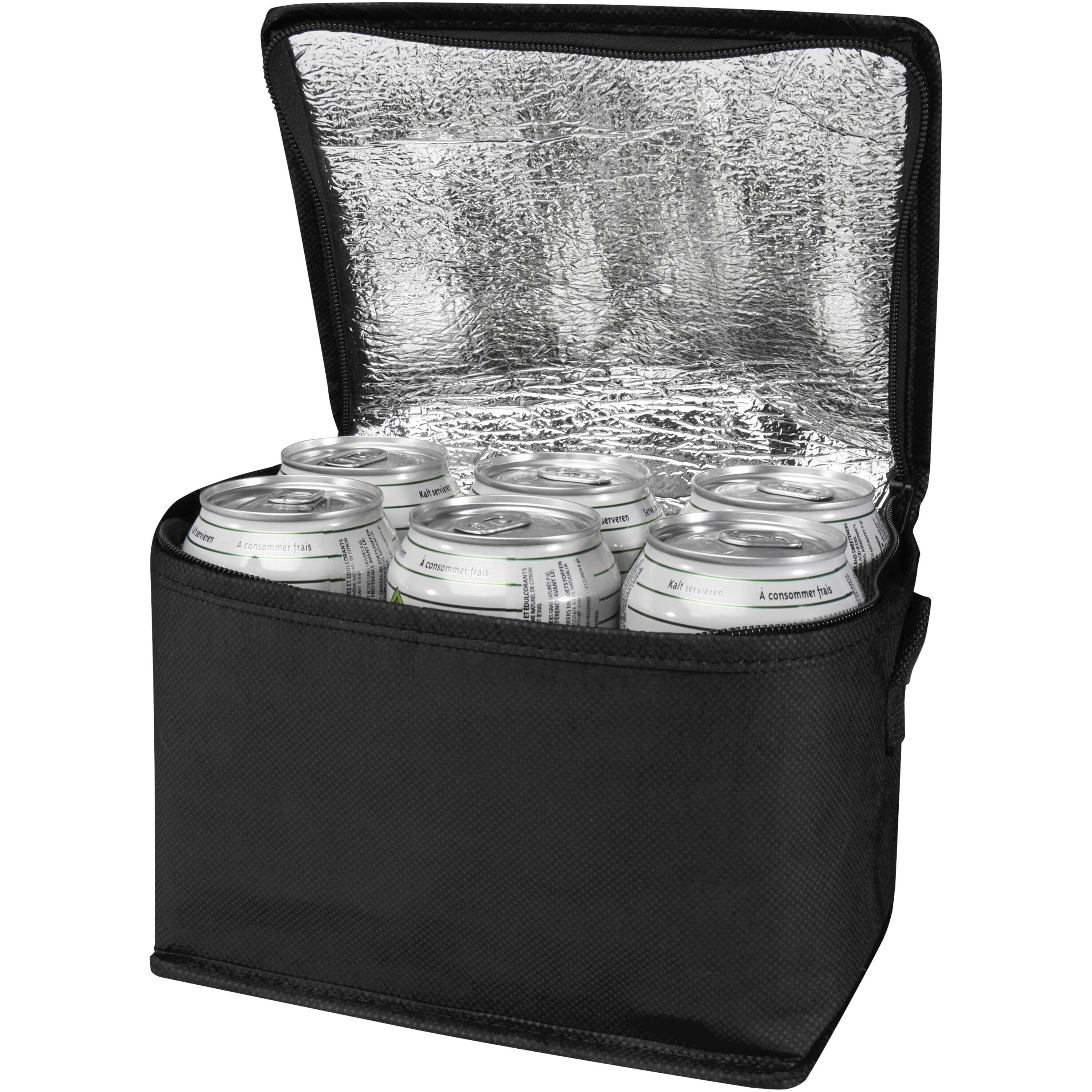 Spectrum 6-can recycled non-woven cooler bag 4L