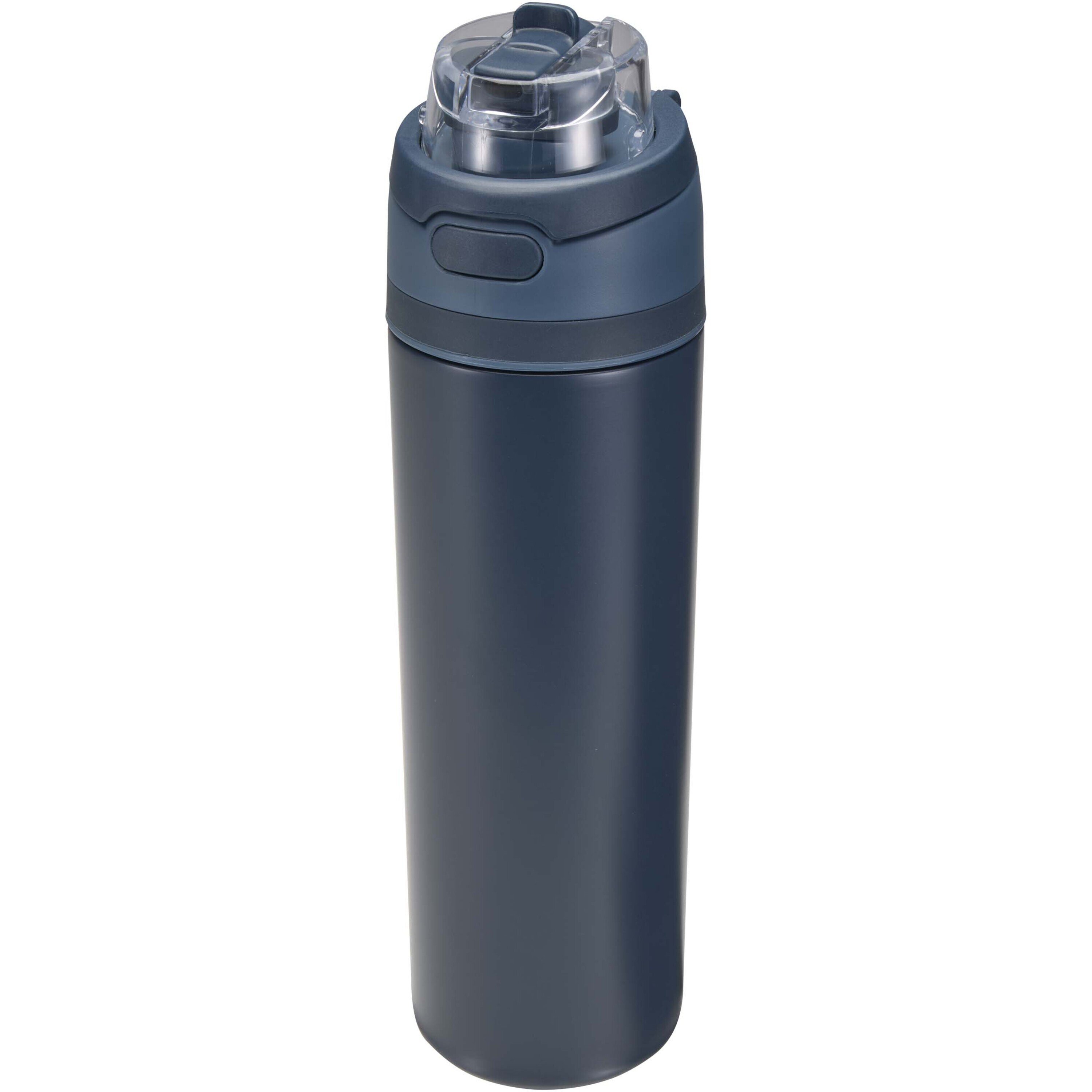 Theron 800 ml RCS recycled single wall stainless steel water bottle with dual function lid