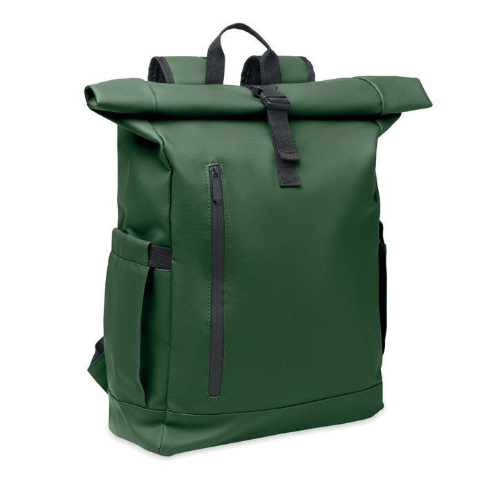 BANGKOK ROLL - Rolltop laptop rucksack 600D