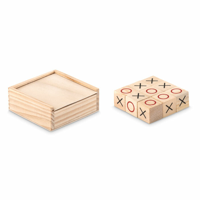 TIC TAC TOE - Wooden tic tac toe