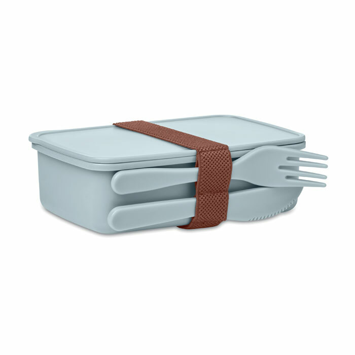 SUNDAY - Lunch box with cutlery