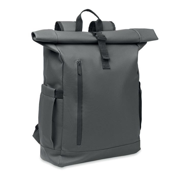 BANGKOK ROLL - Rolltop laptop rucksack 600D