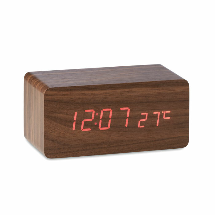 BUENOS AIRES CHARGER - LED clock/5W wireless charger