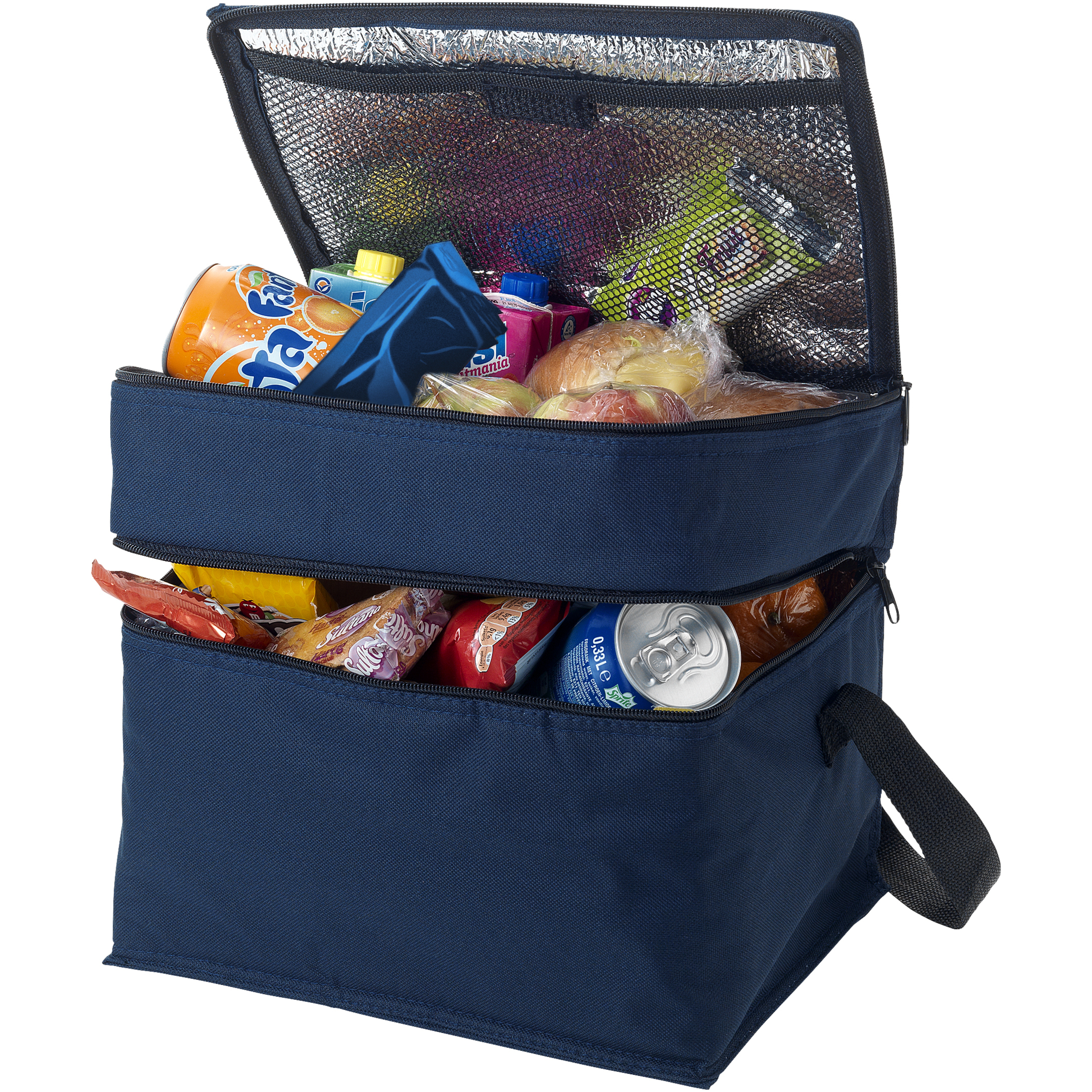 Oslo 2-zippered compartments cooler bag 13L