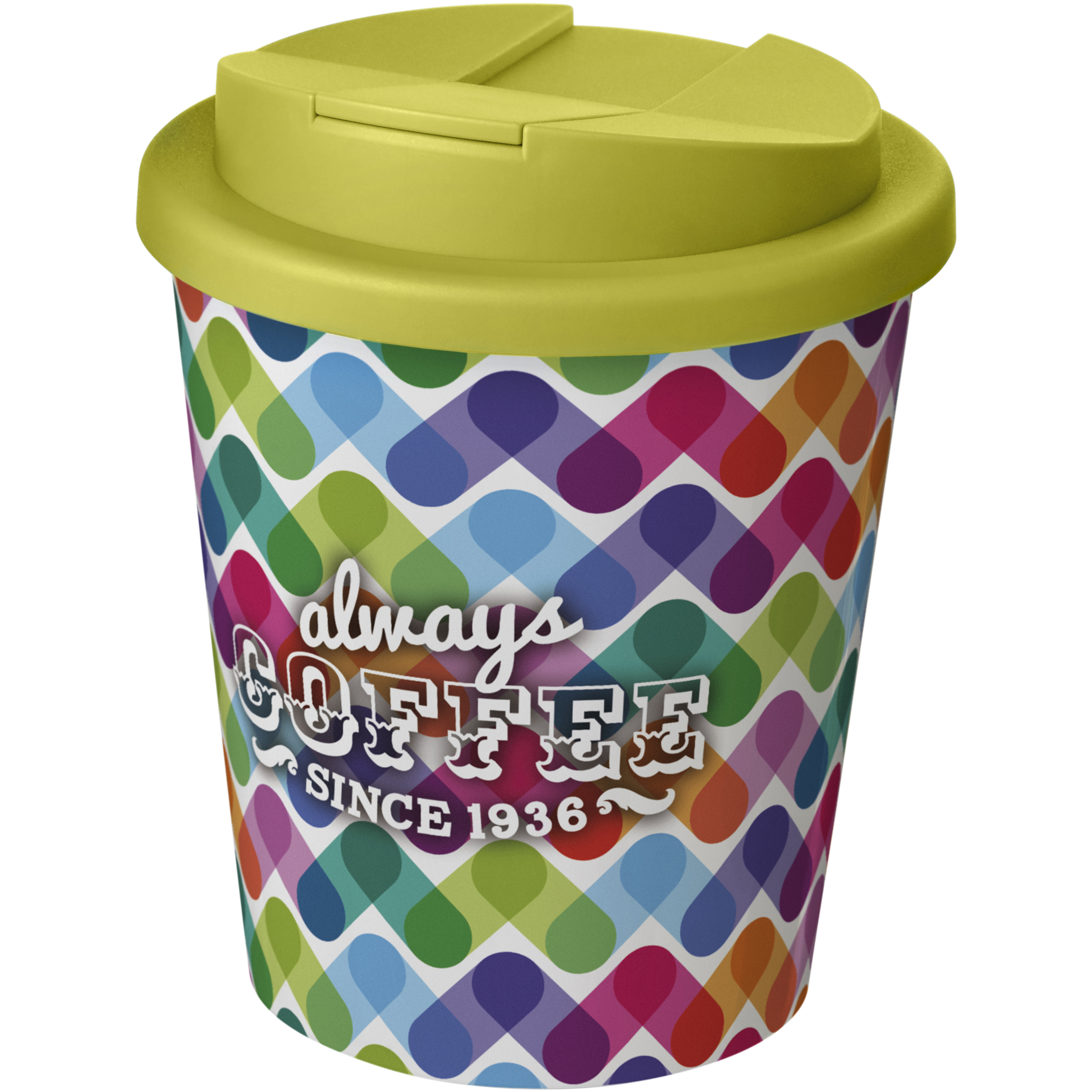 Brite-Americano® Espresso 250 ml tumbler with spill-proof lid