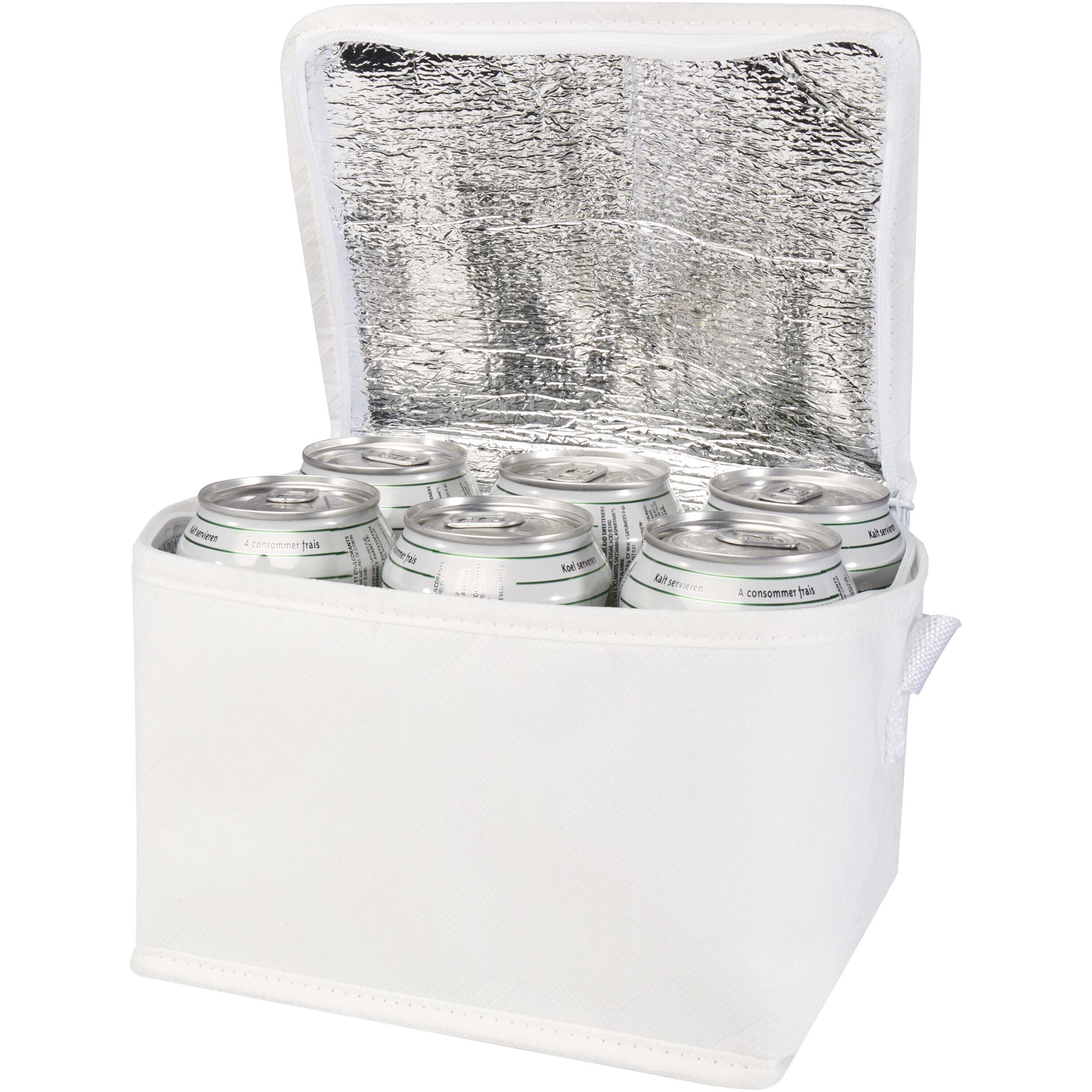 Spectrum 6-can recycled non-woven cooler bag 4L