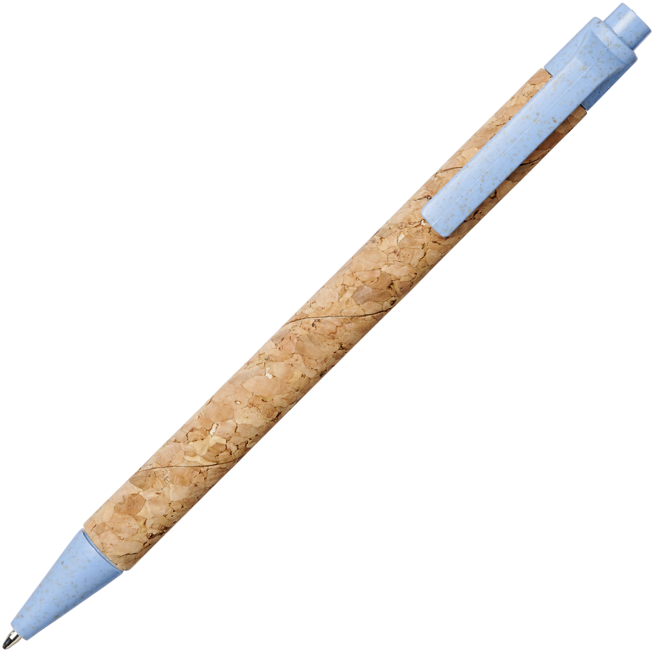 Midar cork and wheat straw ballpoint pen (black ink)