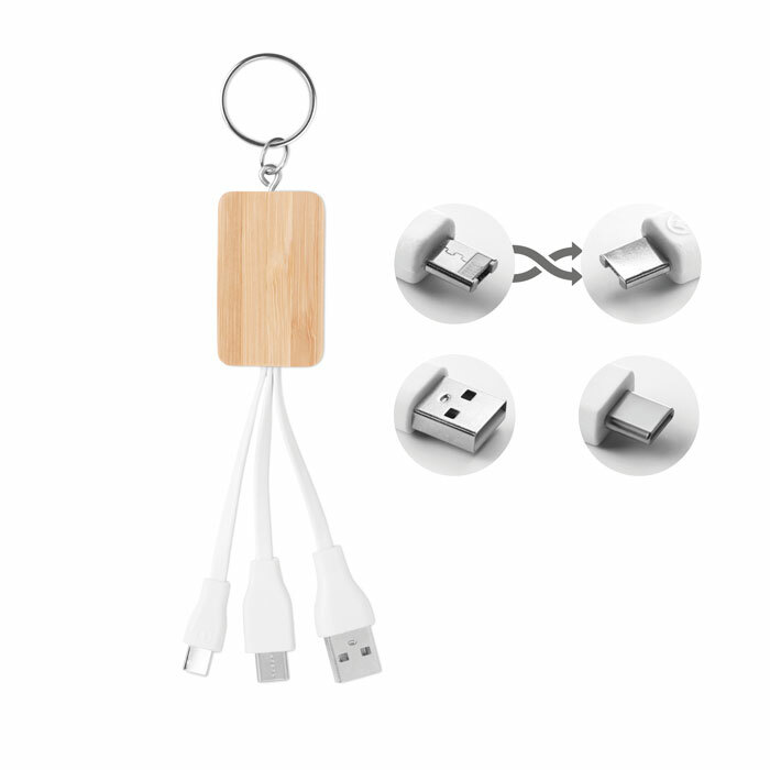 CLAUER - Bamboo 3-in-1 cable