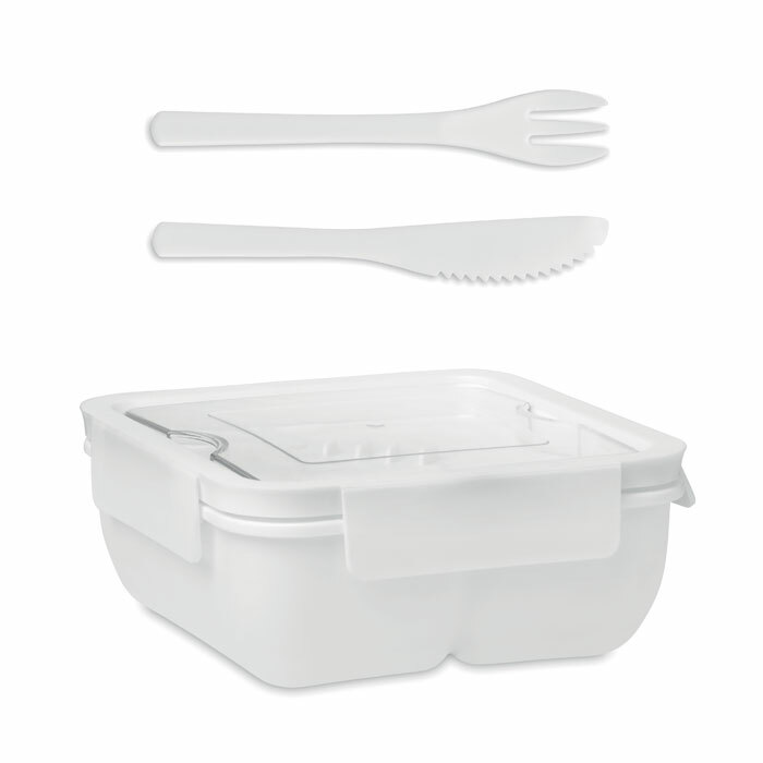 SATURDAY - Lunch box with cutlery 600ml