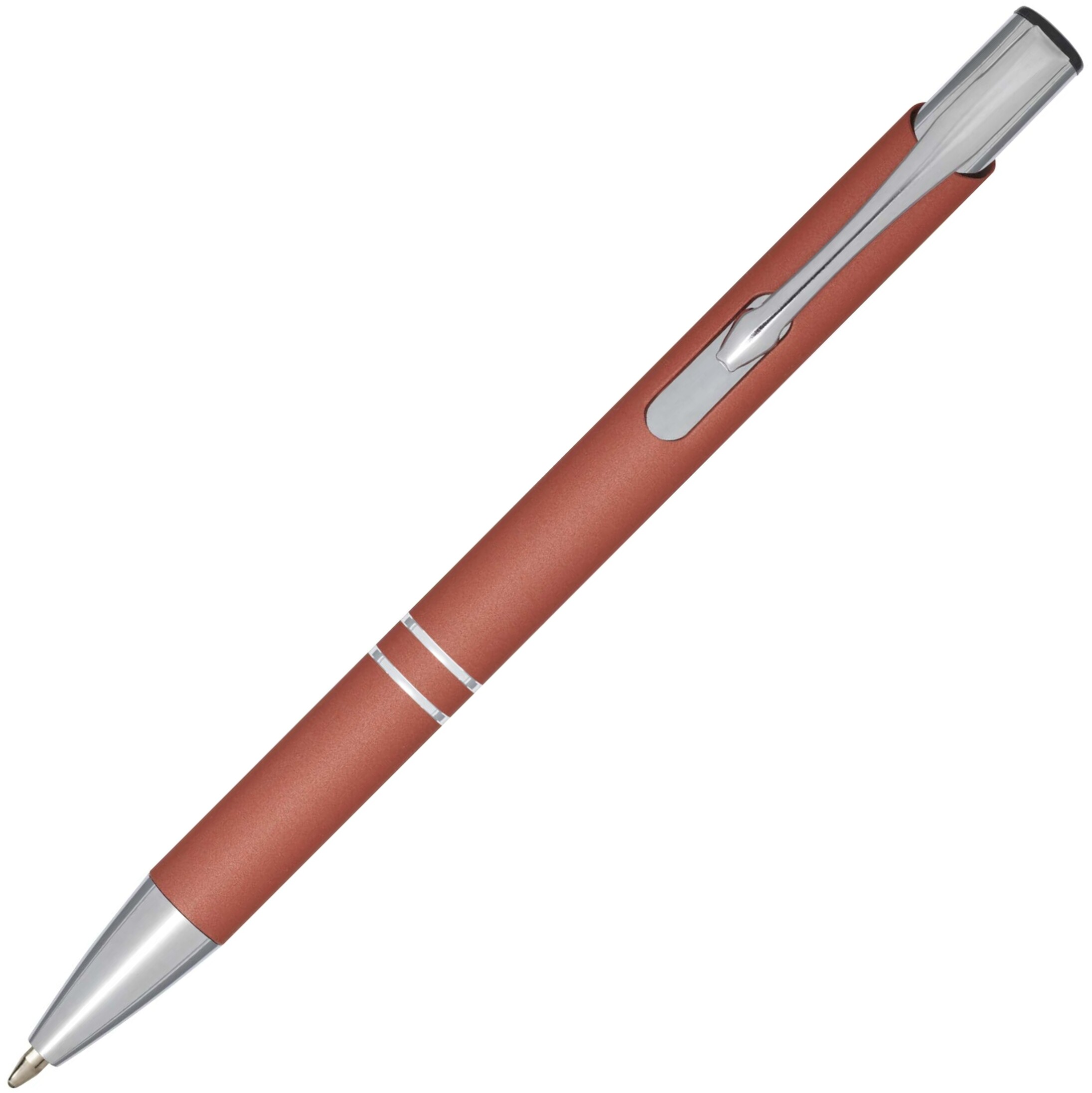 Moneta soft touch ballpoint pen (black ink)