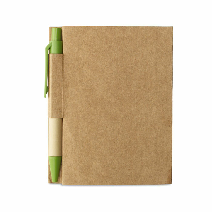 CARTOPAD - Recycled notebook with pen