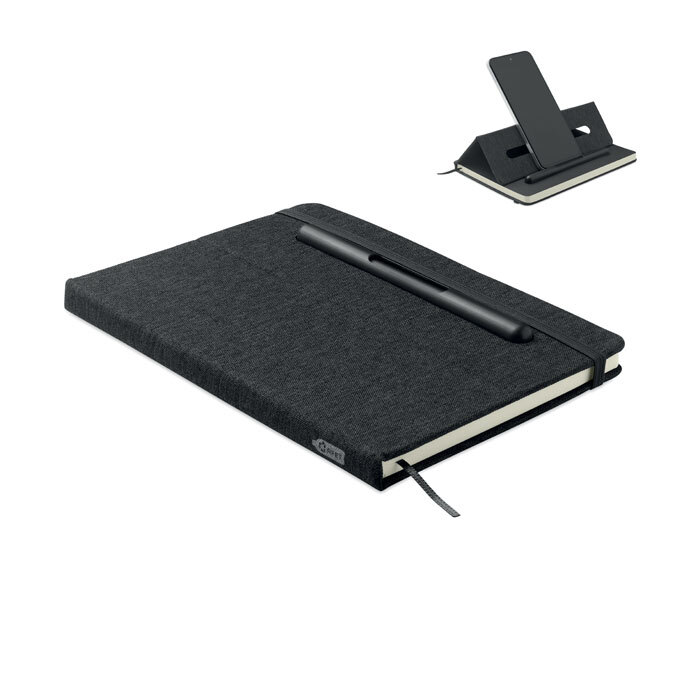 RINBOOK - A5 notebook with phone holder