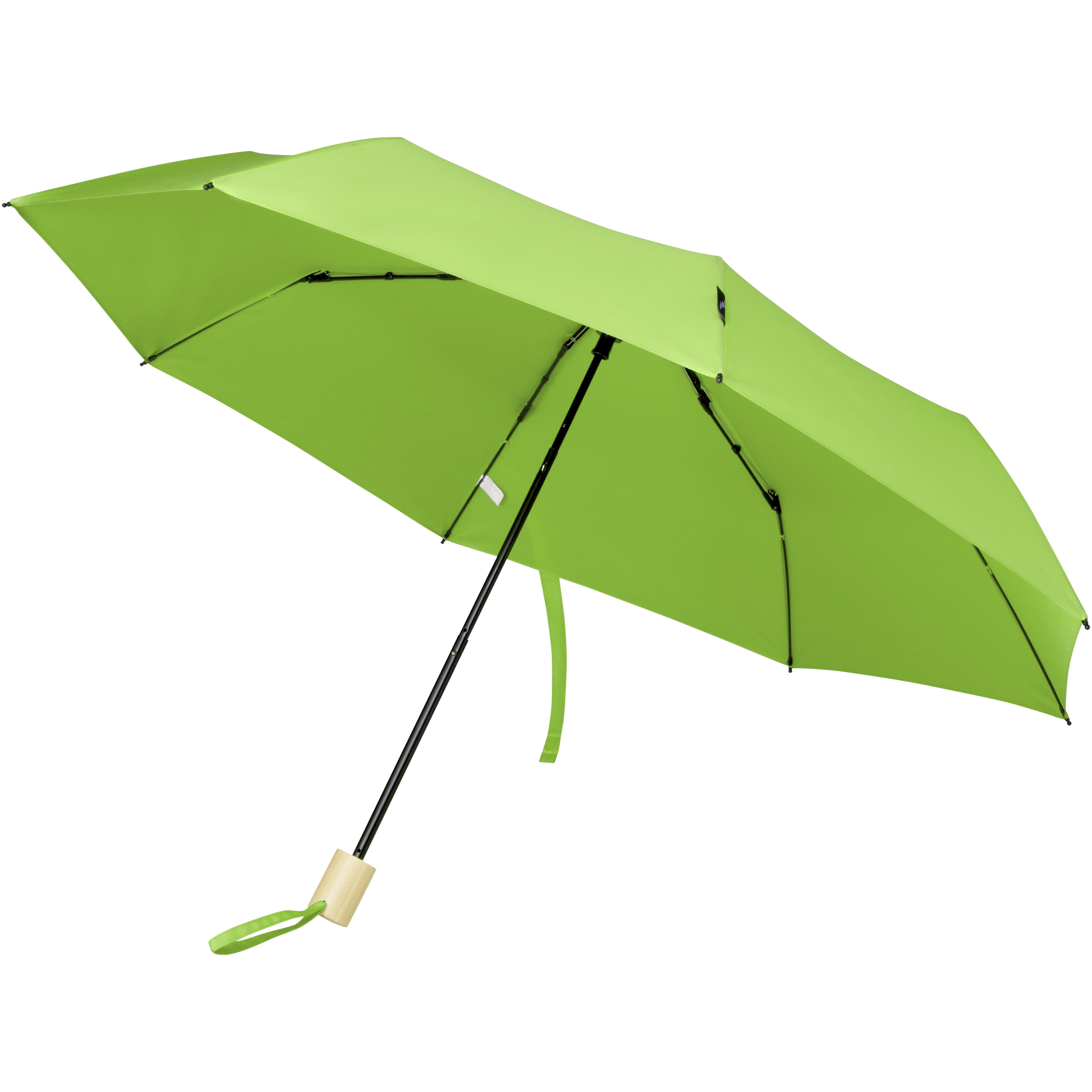 Birgit 21'' foldable windproof recycled PET umbrella