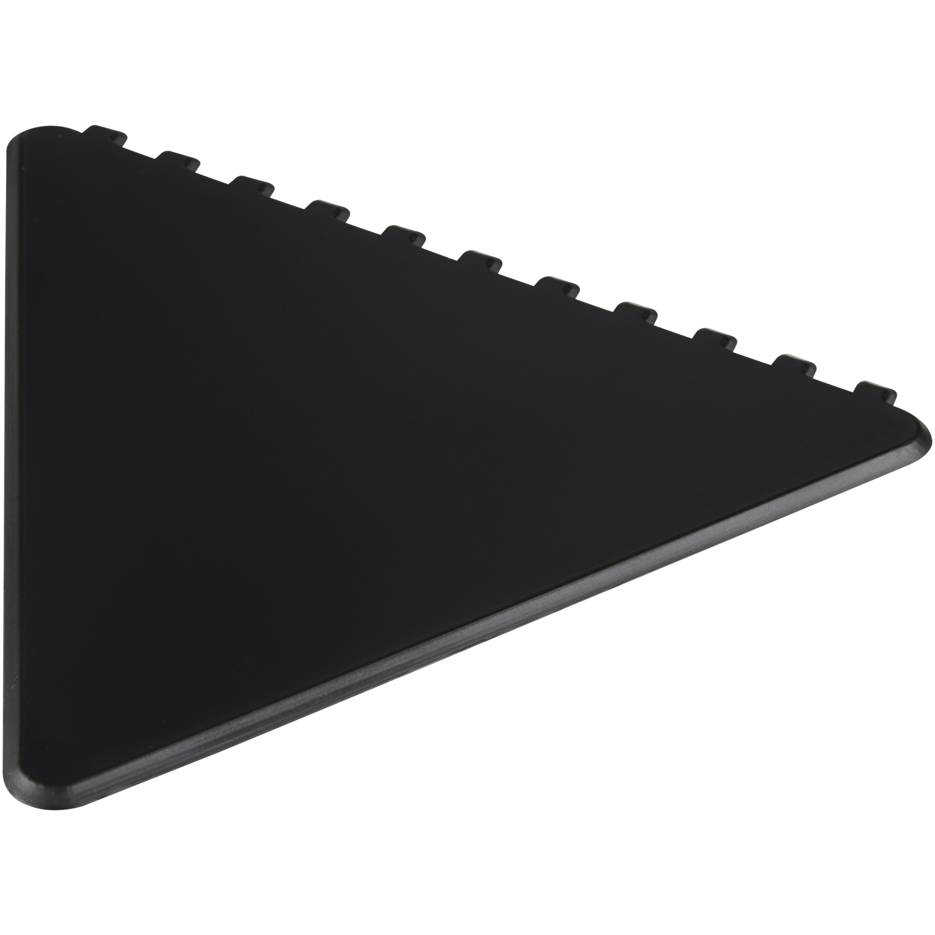 Frosty triangular recycled plastic ice scraper