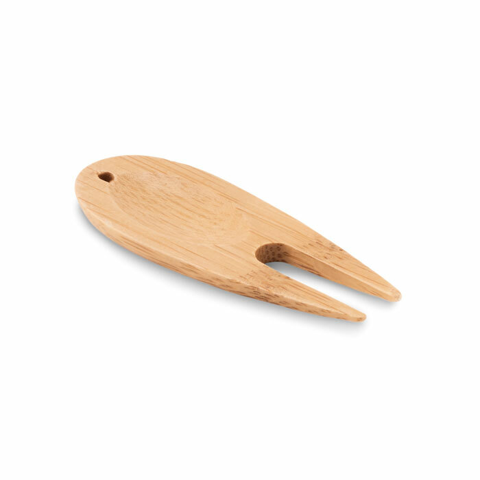 BOGEY - Bamboo golf divot tool