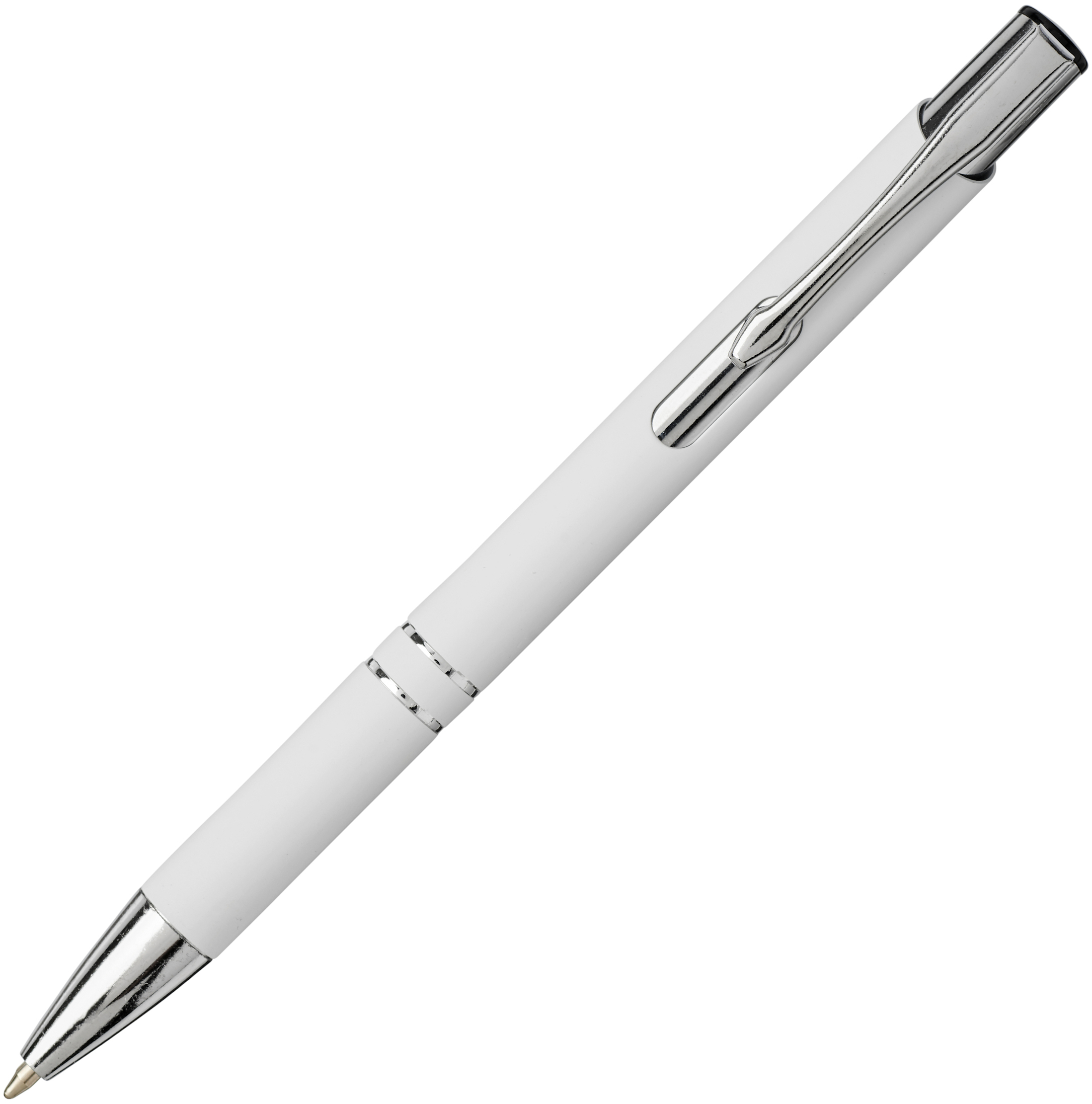 Moneta soft touch ballpoint pen (black ink)
