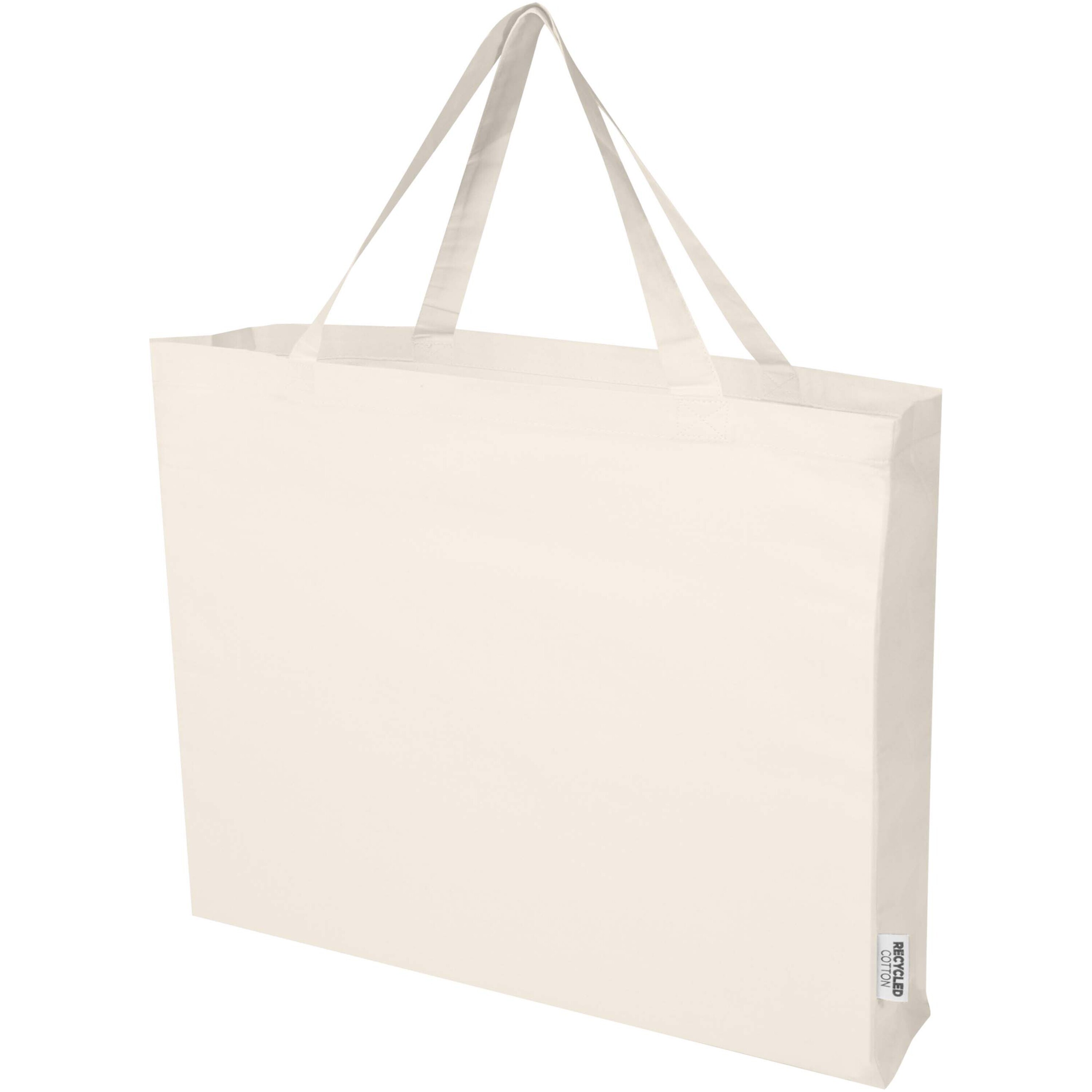 Odessa 220 g/m² GRS recycled cotton tote bag 40L