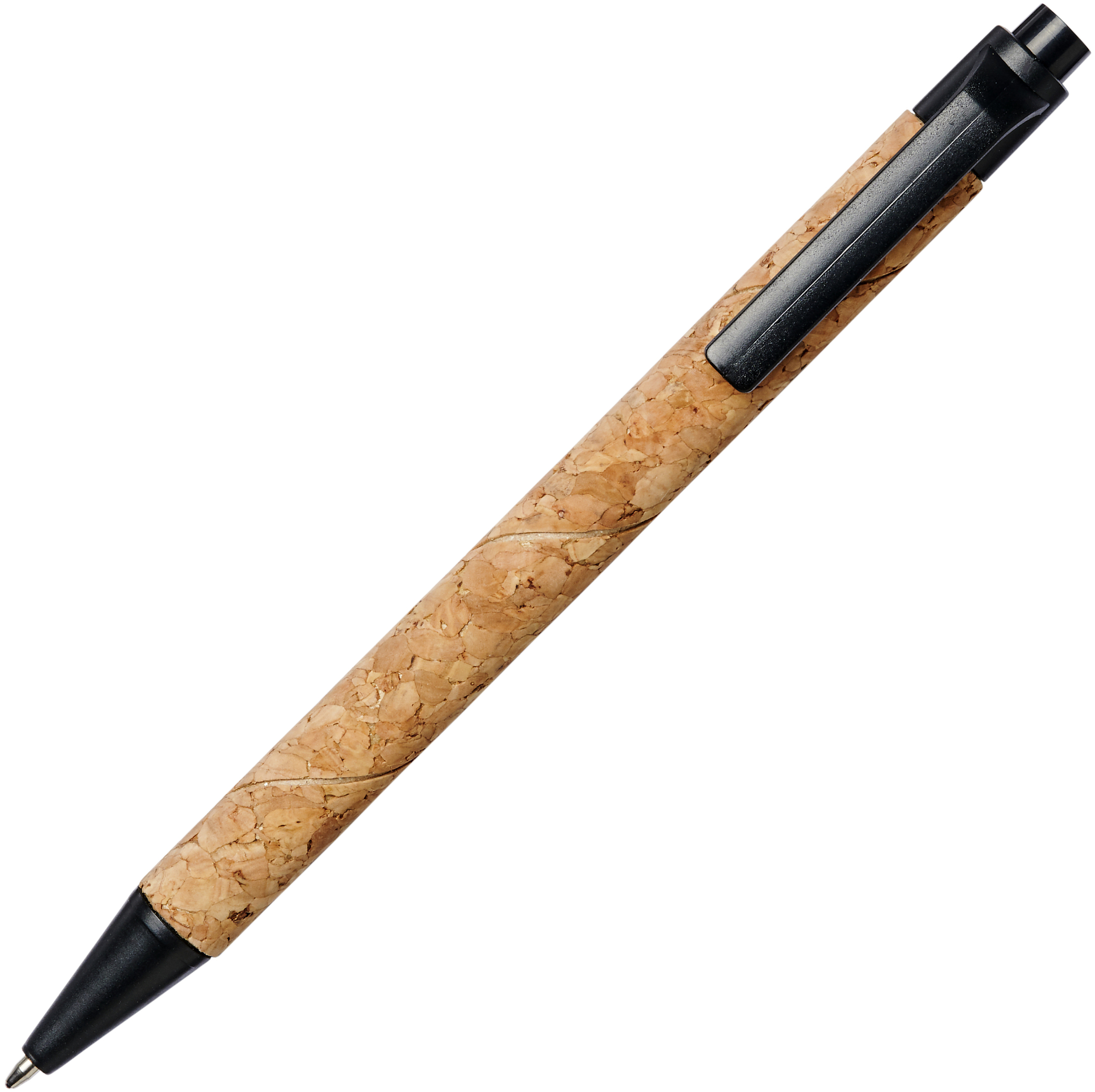 Midar cork and wheat straw ballpoint pen (black ink)