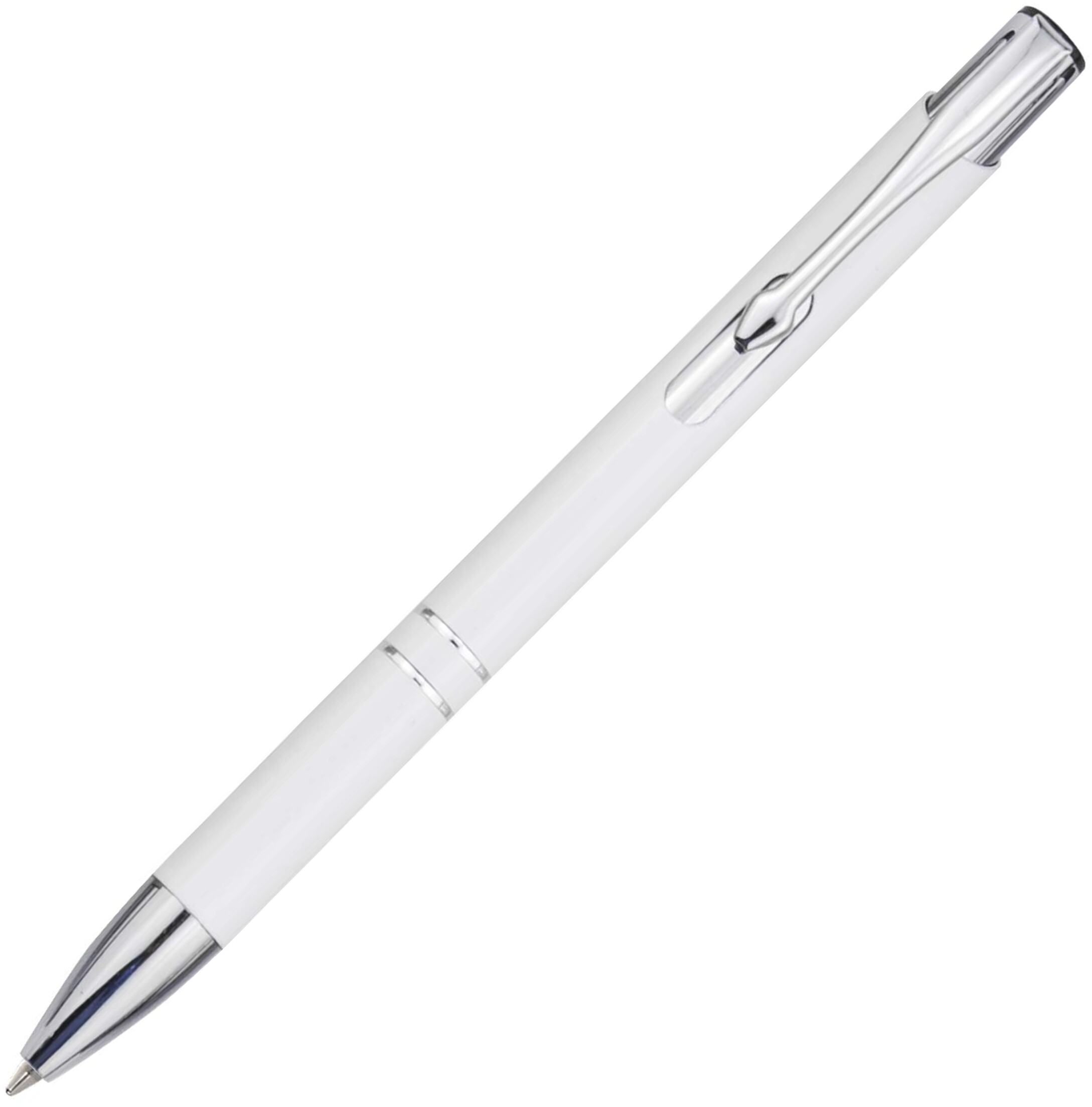 Moneta recycled aluminium ballpoint pen (blue ink)