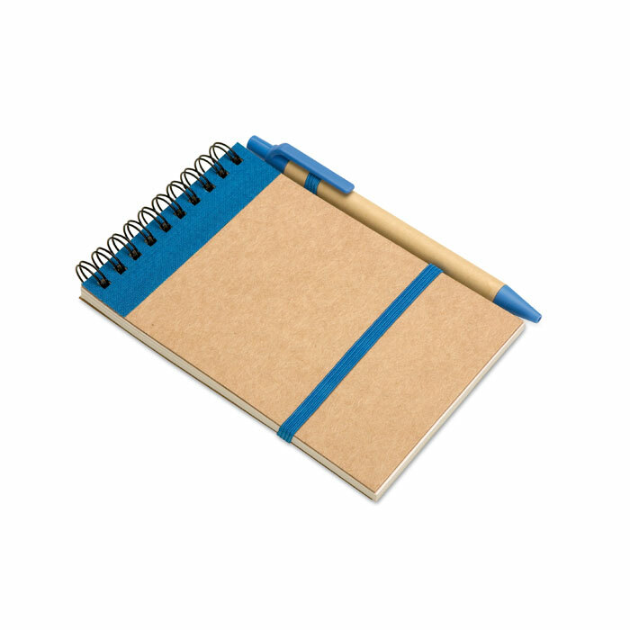 SONORA - A6 recycled notepad with pen