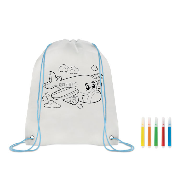CARRYDRAW - Non woven kids bag with pens