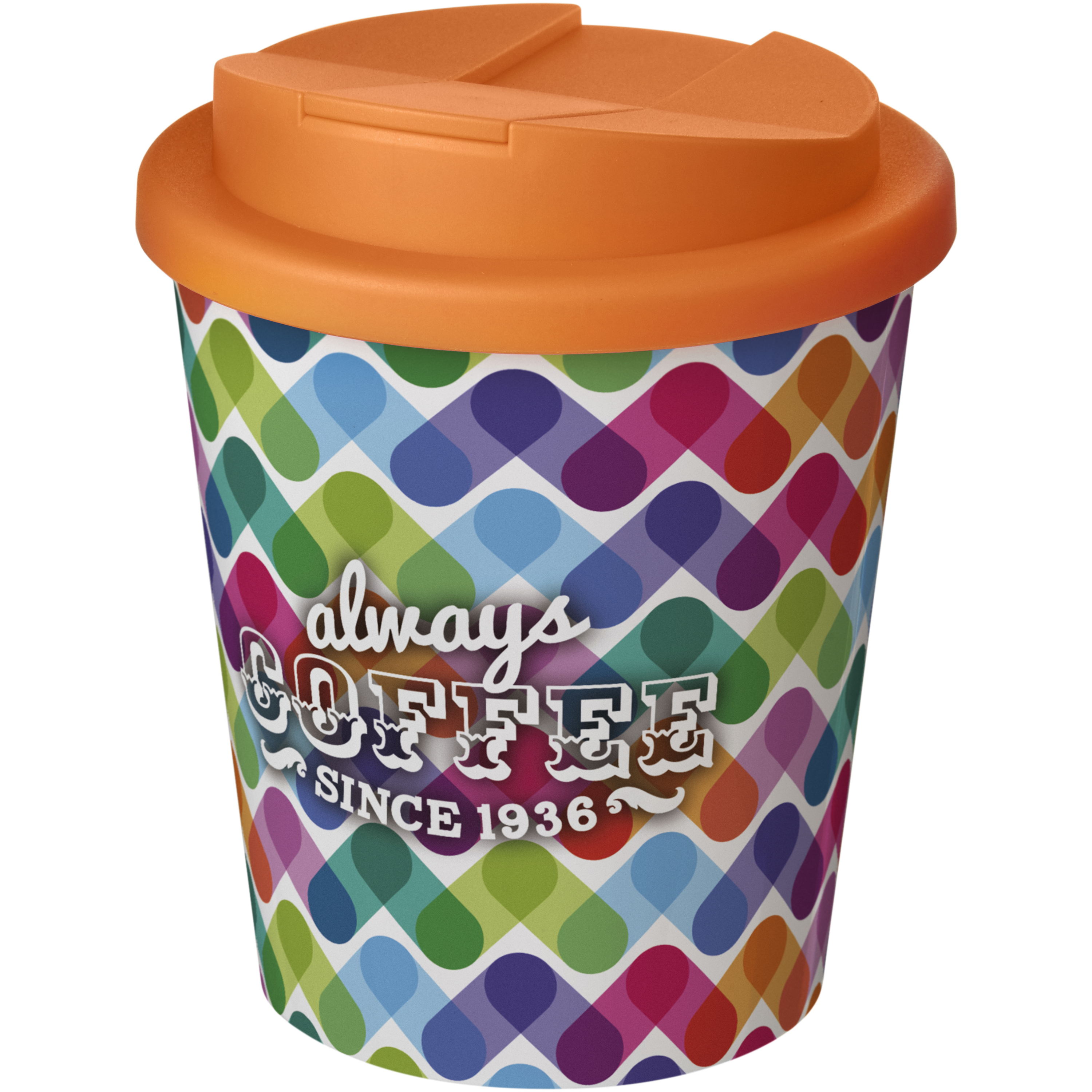 Brite-Americano® Espresso 250 ml tumbler with spill-proof lid