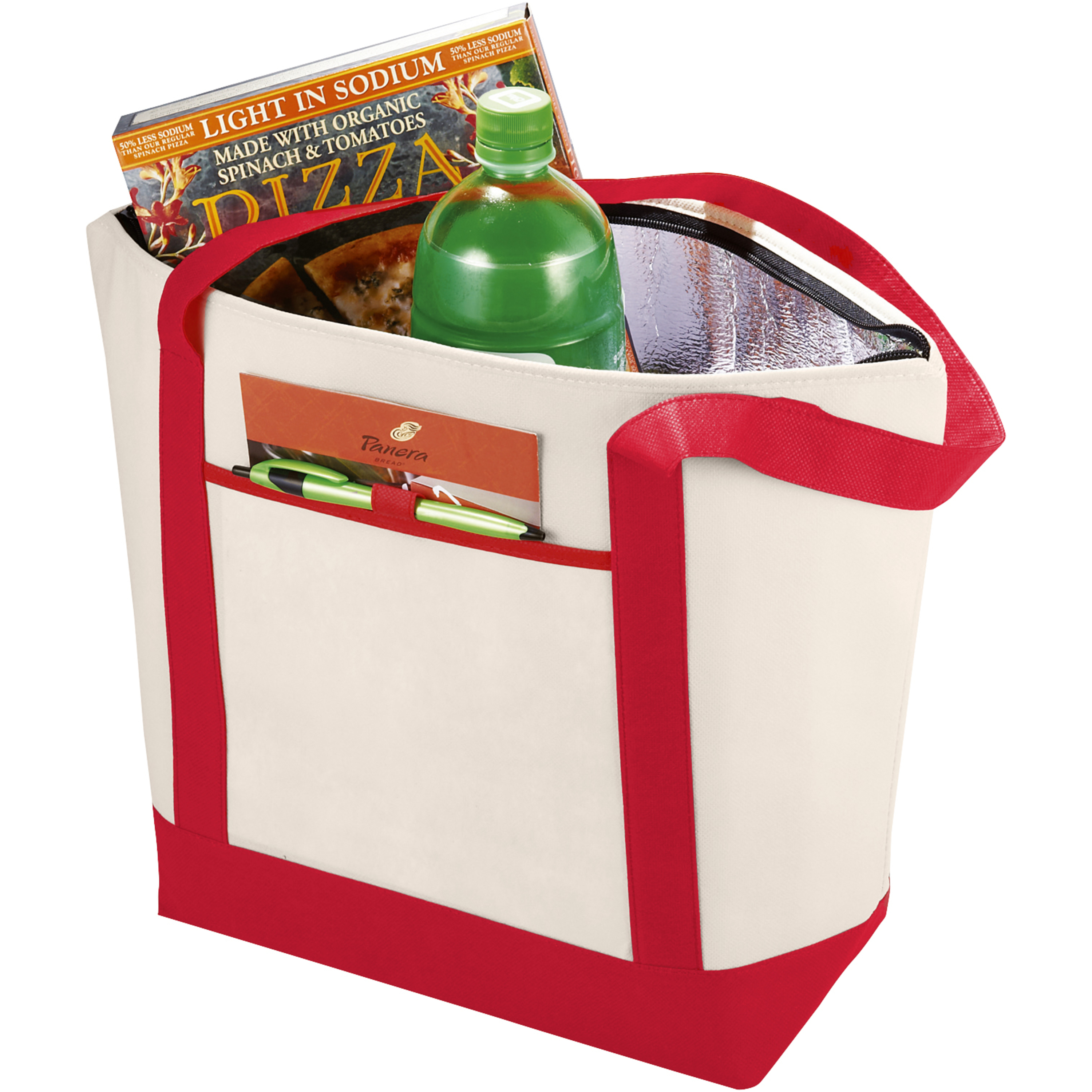 Lighthouse non-woven cooler tote 21L