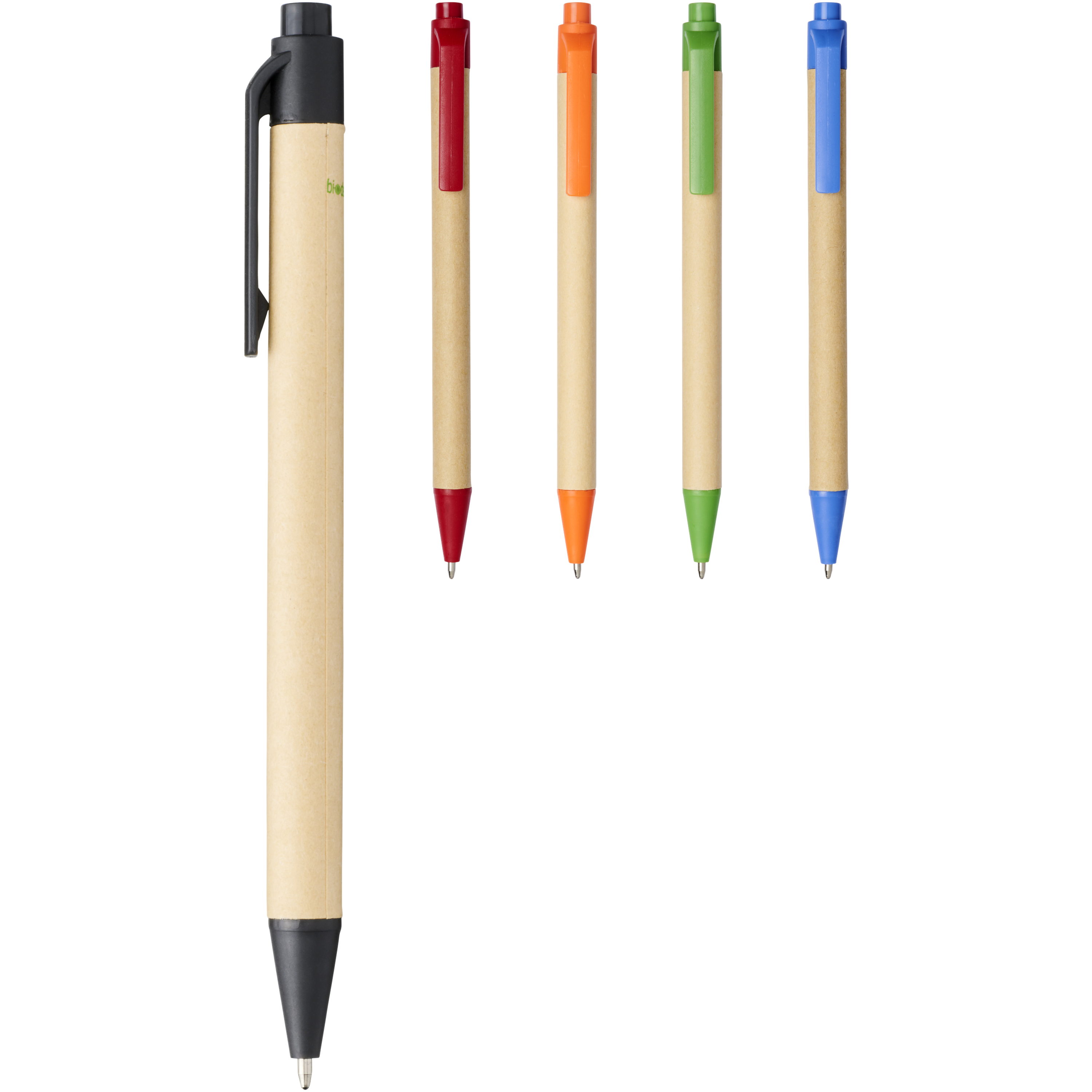 Berk recycled carton and corn plastic ballpoint pen (black ink)