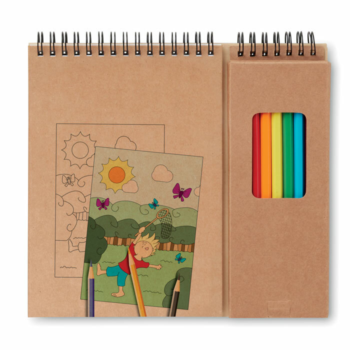 COLOPAD - Colouring set with notepad