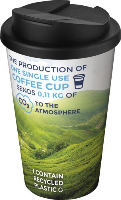 Brite-Americano® 350 ml tumbler with spill-proof lid