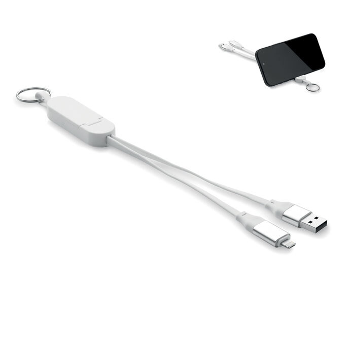 CABO - 60W cable keyring recycled ABS