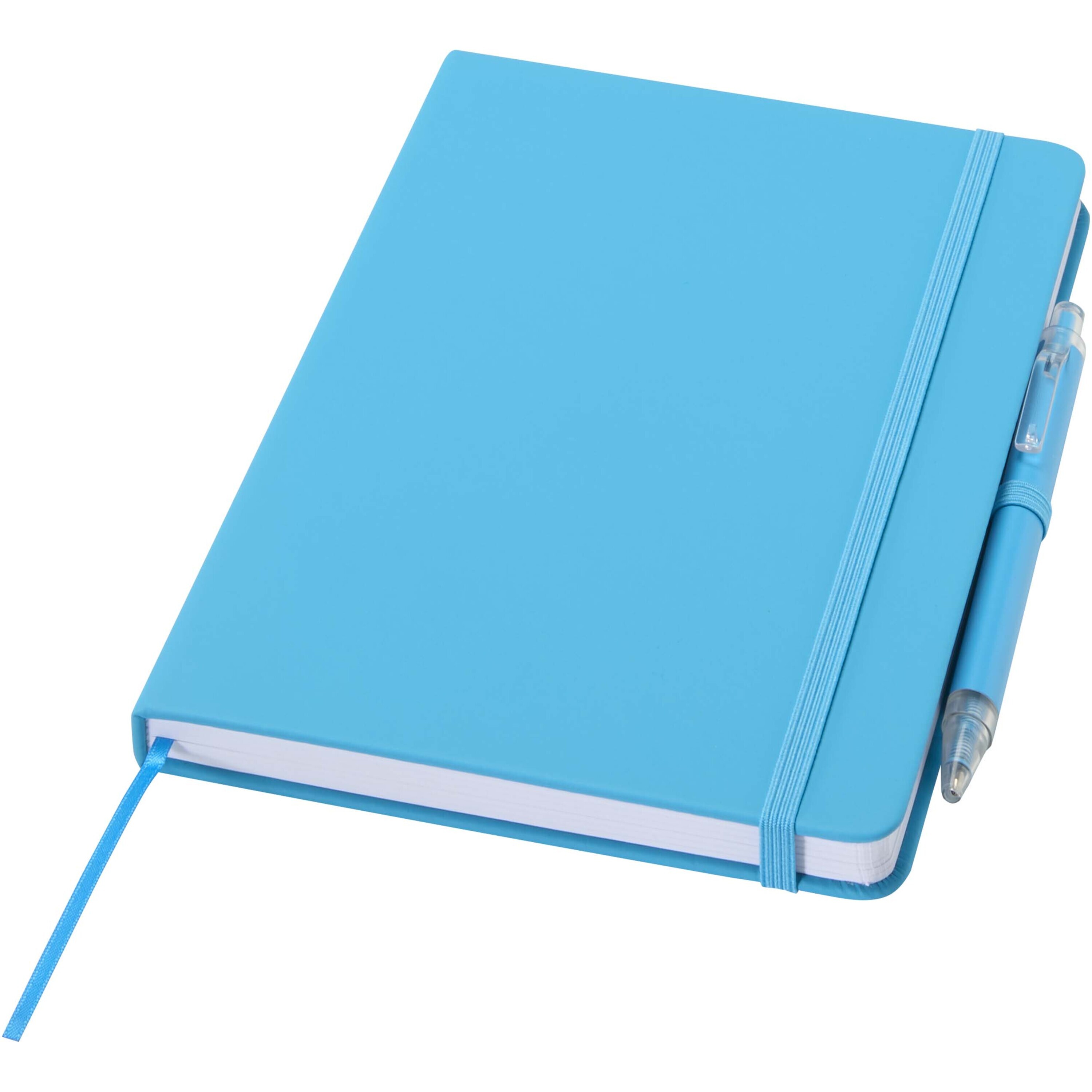 Spectrum A5 recycled notebook and ballpoint pen set