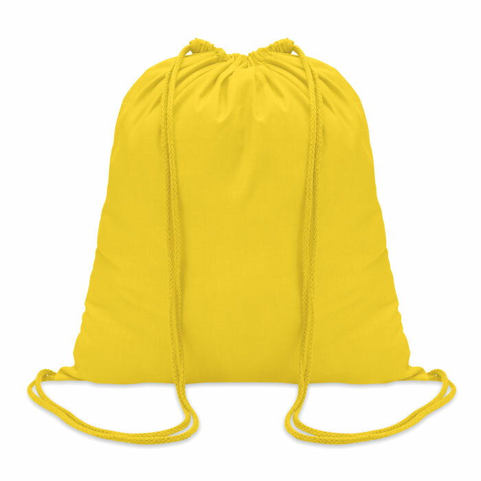 COLORED - 100gr/m² cotton drawstring bag