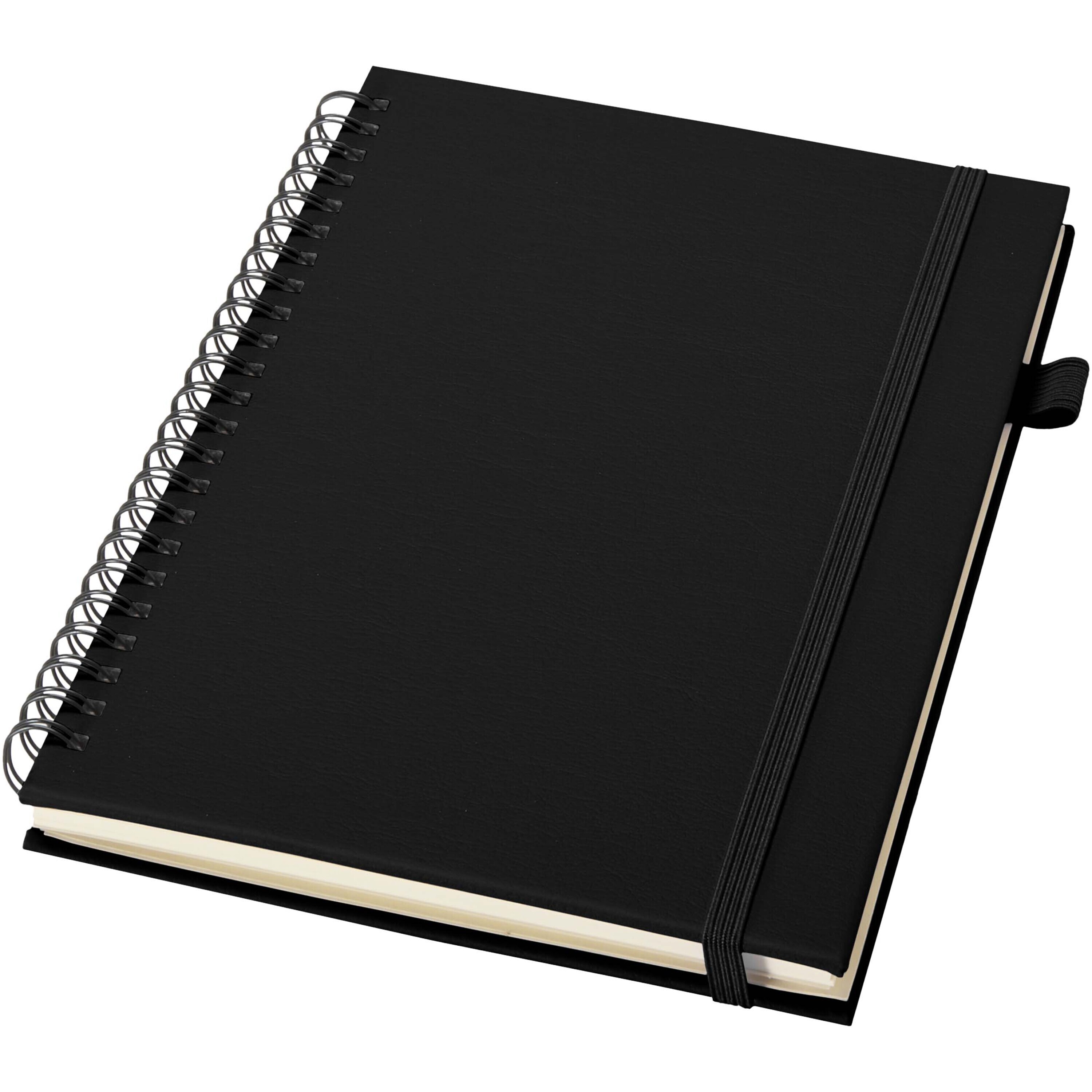 Liss A5 recycled plastic hard cover spiral notebook