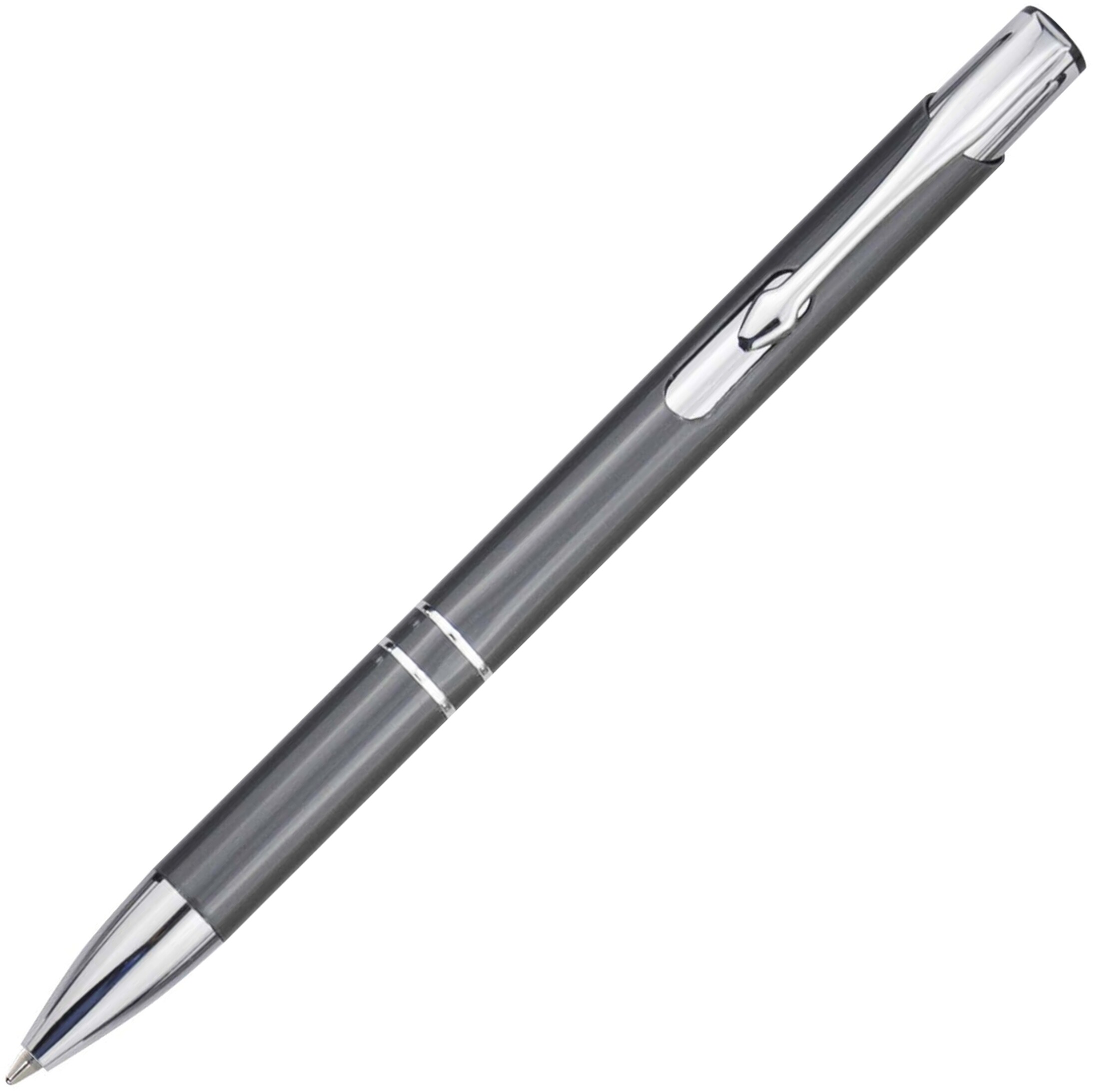 Moneta recycled aluminium ballpoint pen (blue ink)
