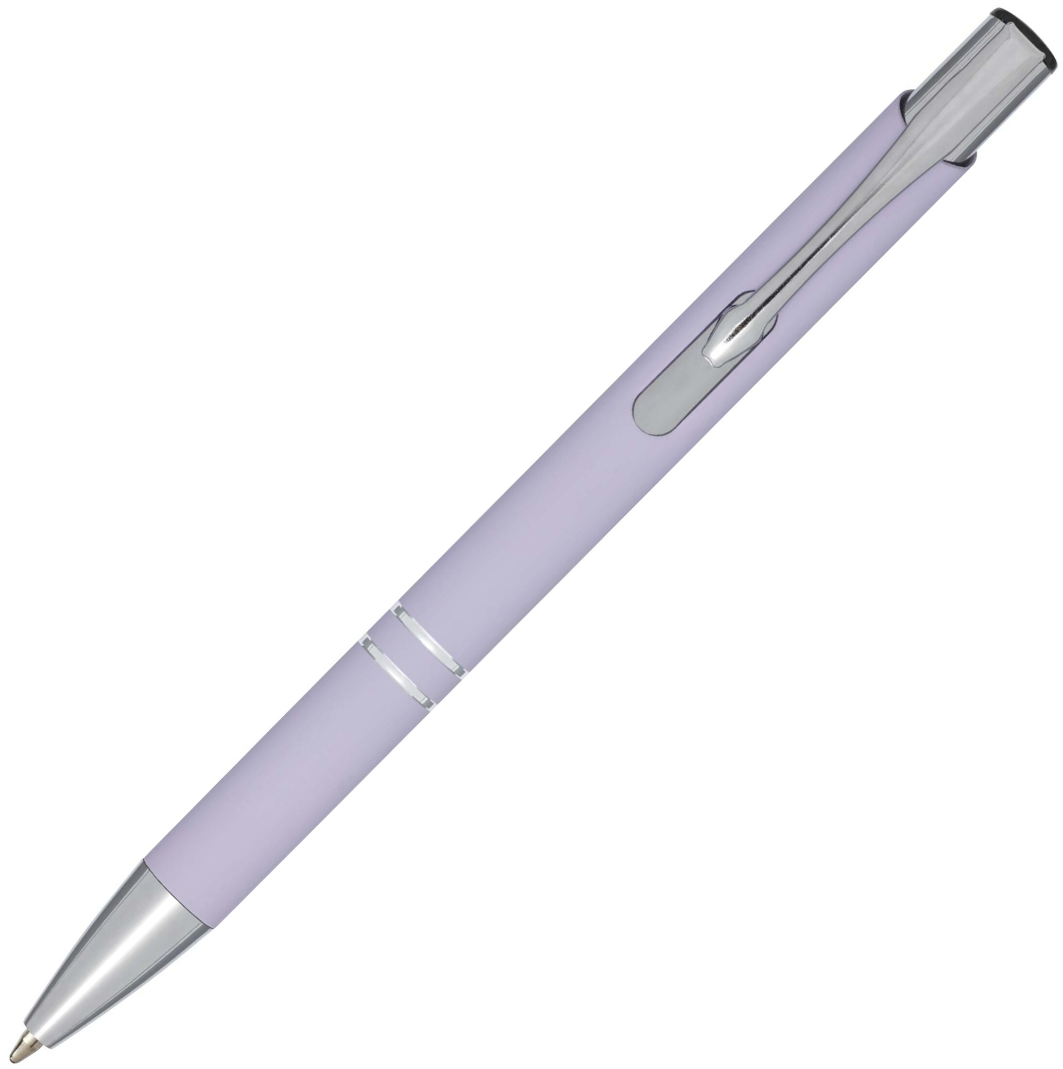 Moneta soft touch ballpoint pen (black ink)